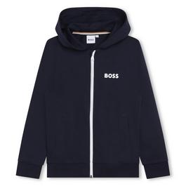 Boss Boy's Small Logo Zip Hoodie