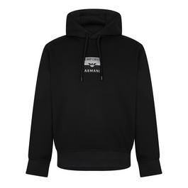 Emporio Armani Embroidered Logo Hoodie