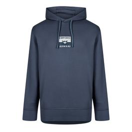 Emporio Armani Embroidered Logo Hoodie