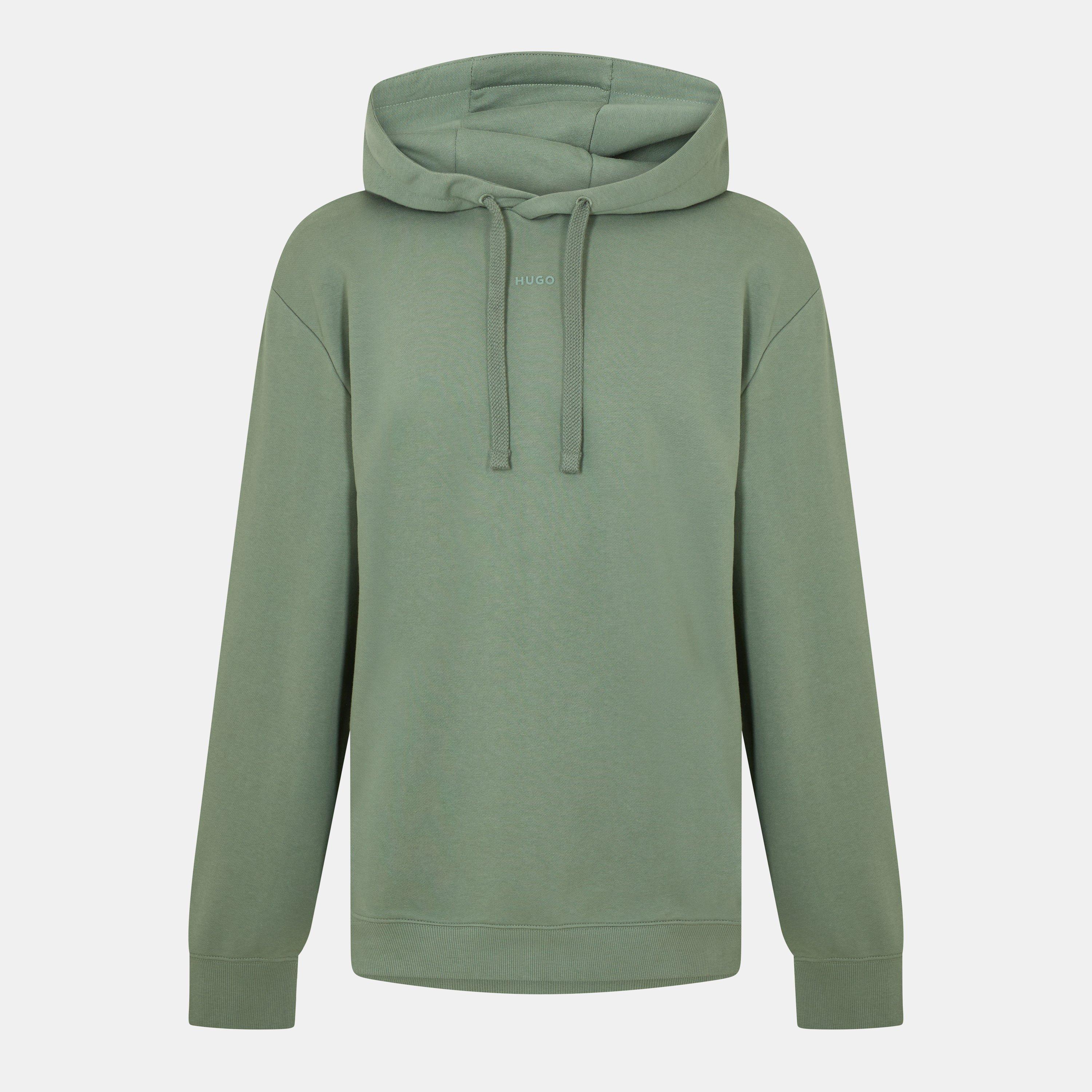 Hugo Men's Logo Hoodie - Open Green - X Small