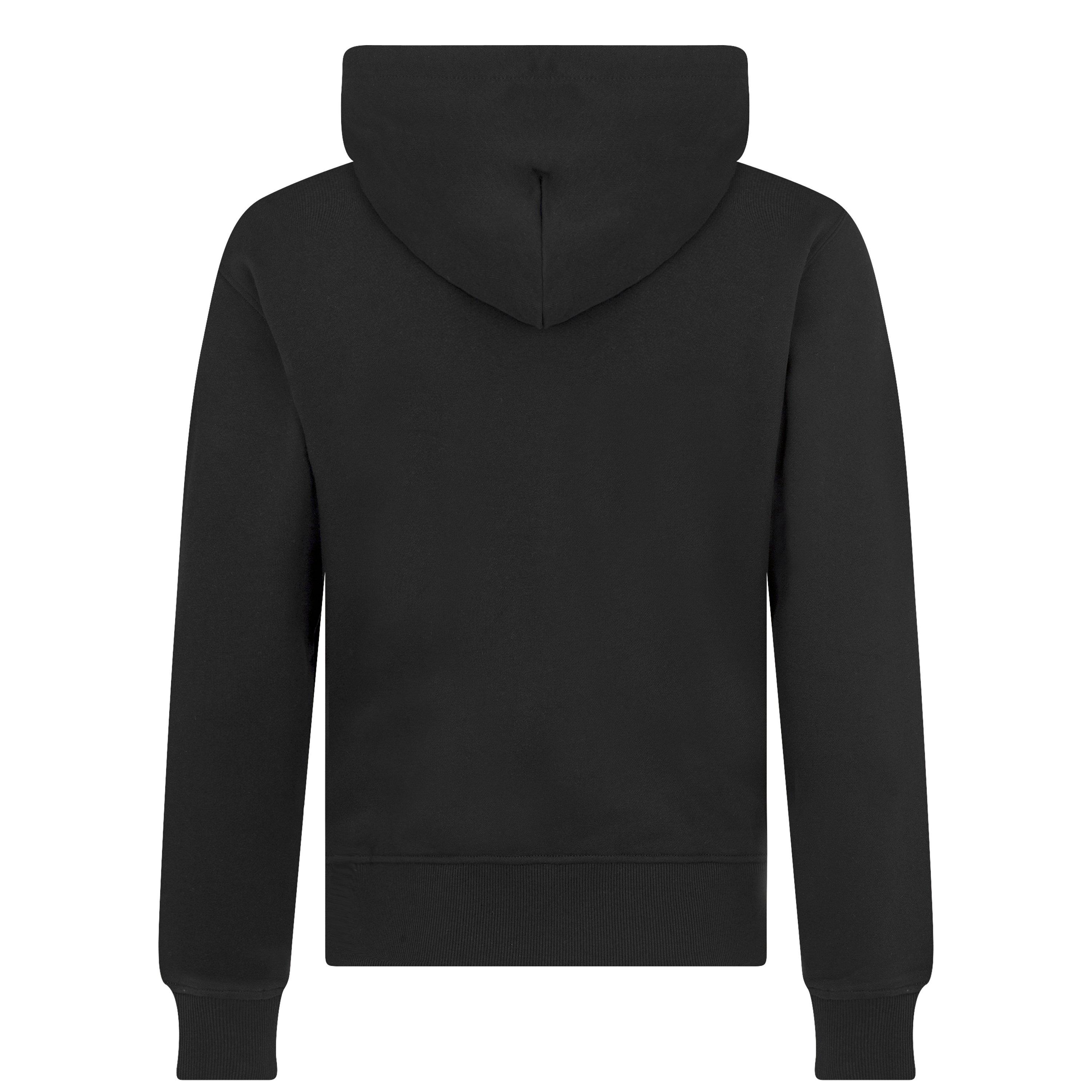 Black G89 - Versace Jeans Couture - Foil Stamp Zip Hoodie - 2