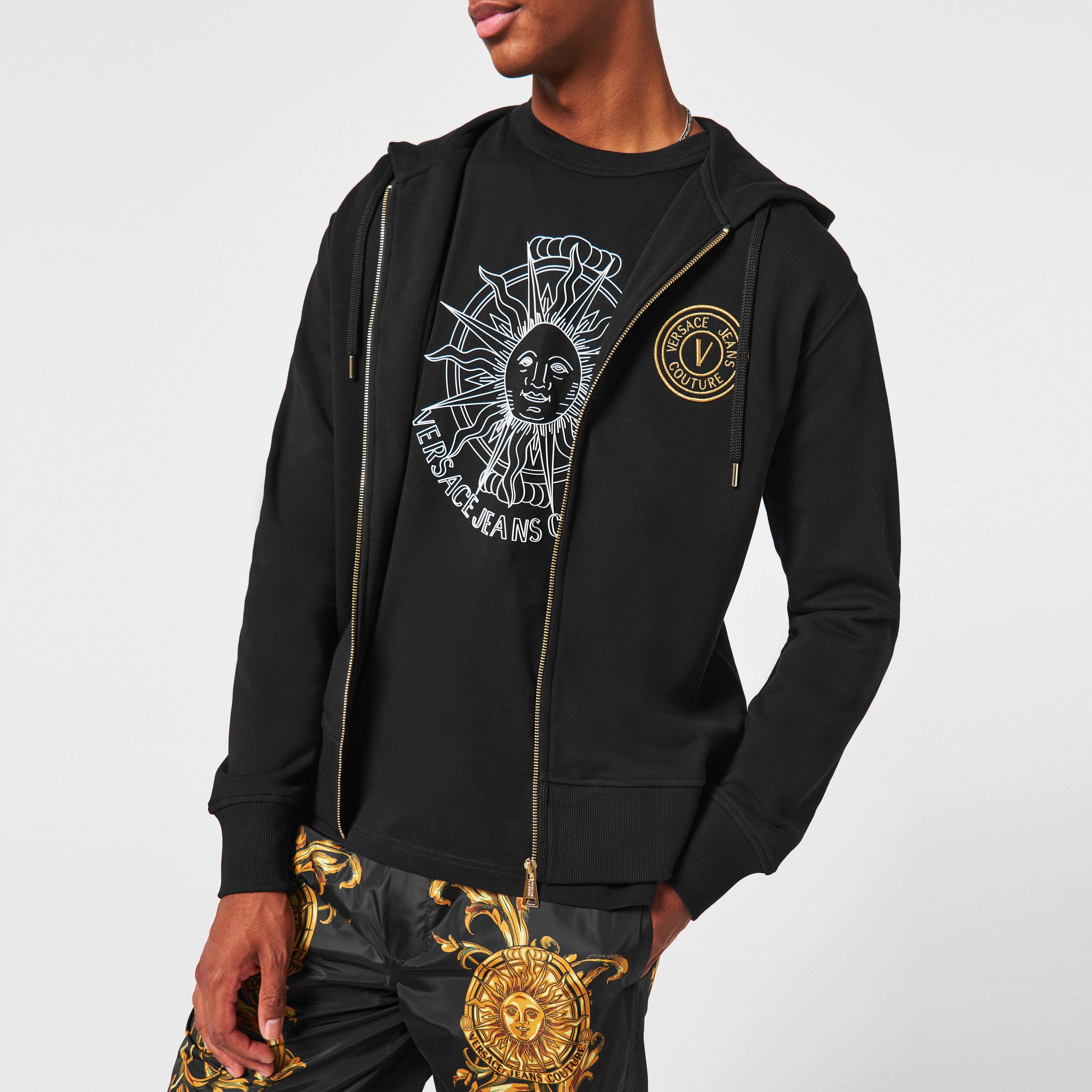 Versace zip hoodie sale