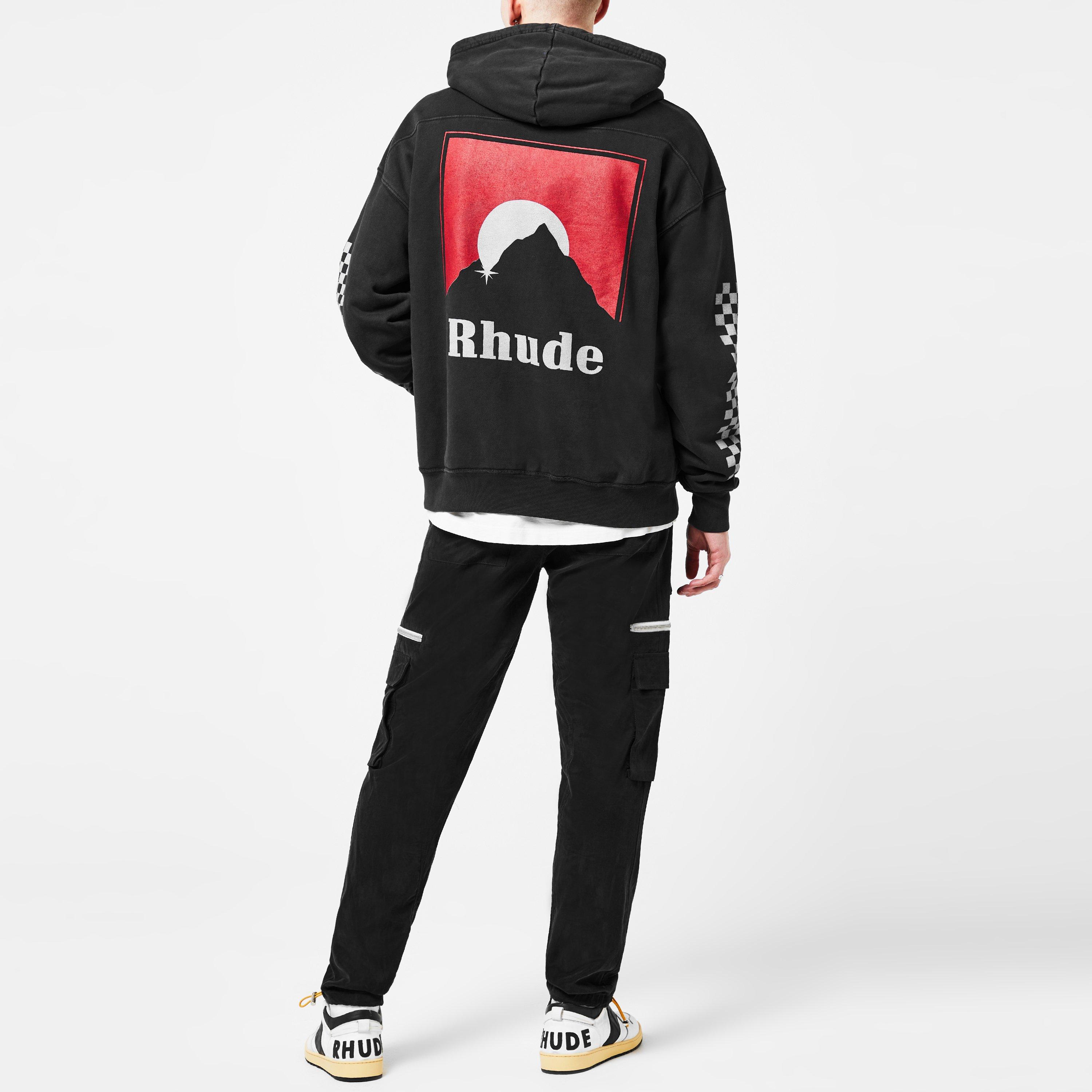 Black 0610 - Rhude - Moonlight Hoodie - 3