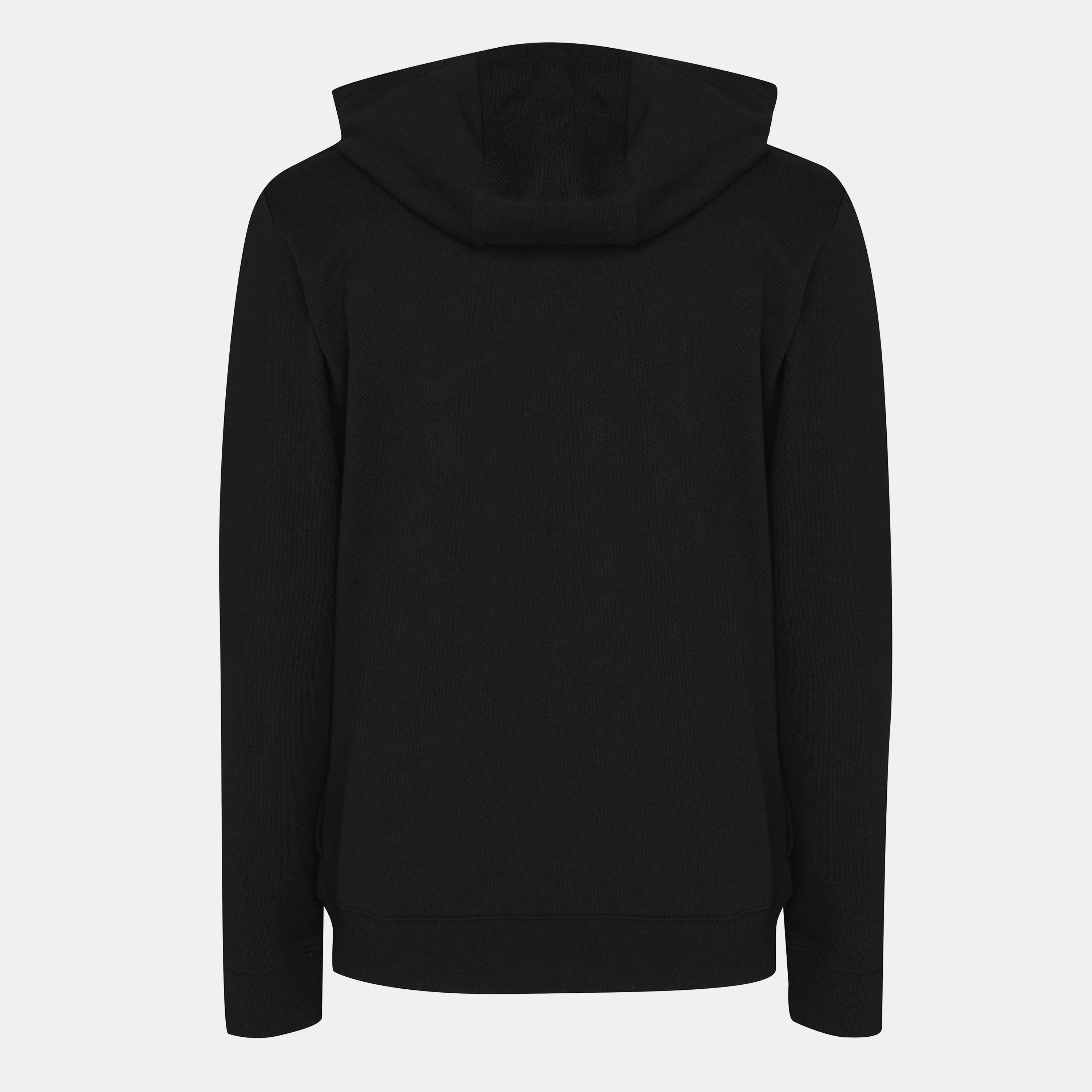 Black 001 - Hugo - Daple Zip Through Hoodie - 2