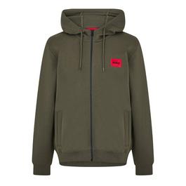 Hugo Daple Zip Through Hoodie