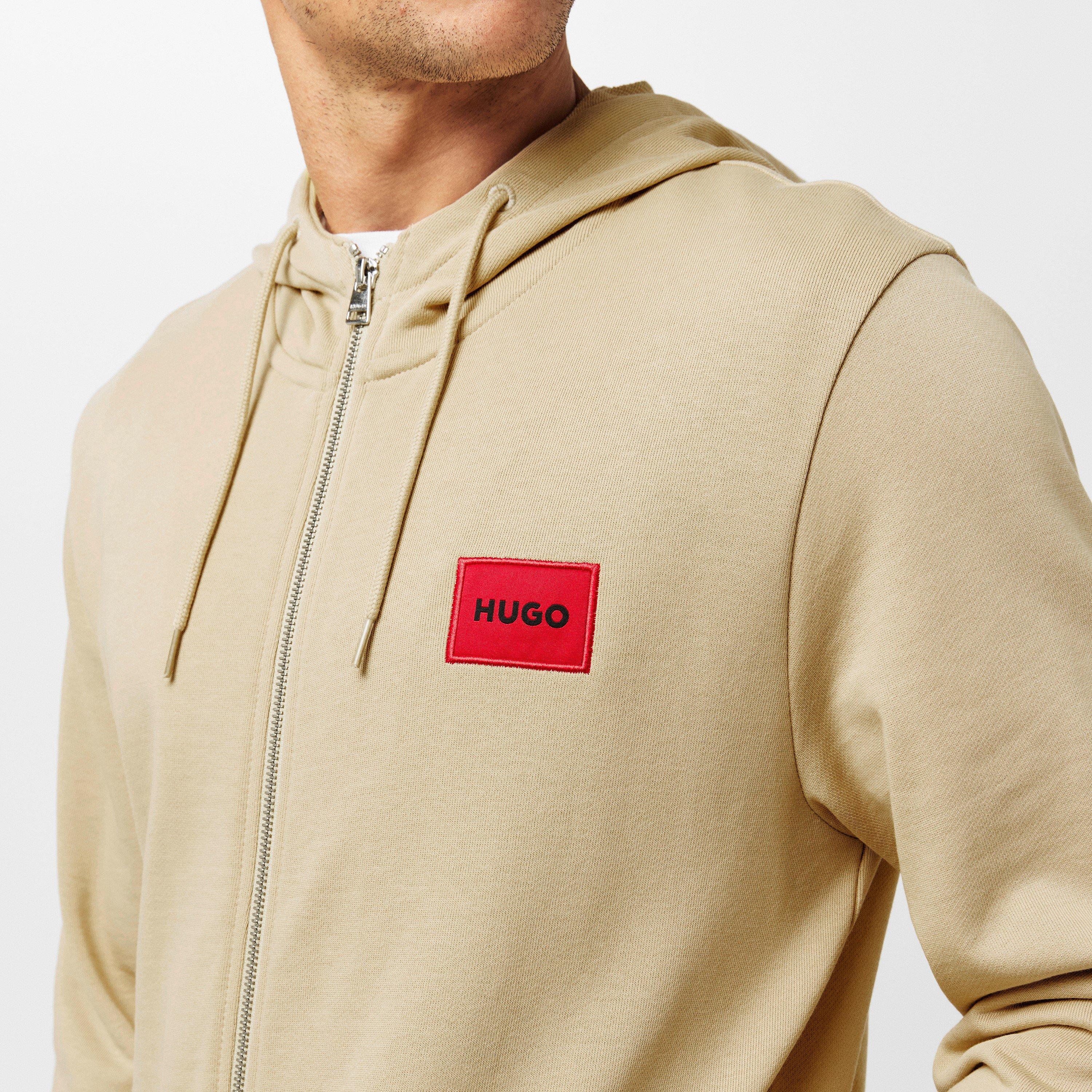 Open Beige - Hugo - Daple Zip Through Hoodie - 5