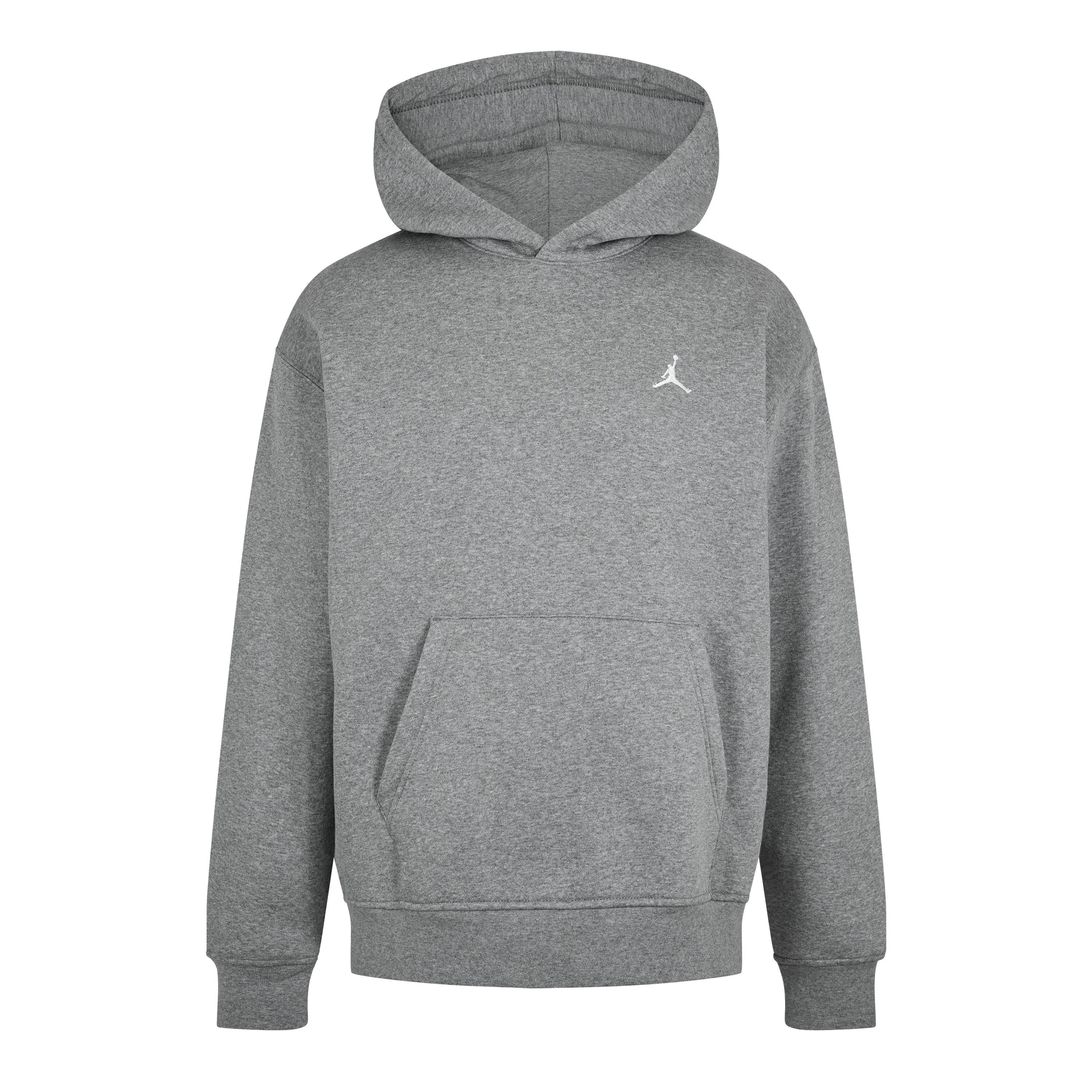 CARBON HEATHER/ - Air Jordan - Men's Brooklyn Fleece Hoodie - 1