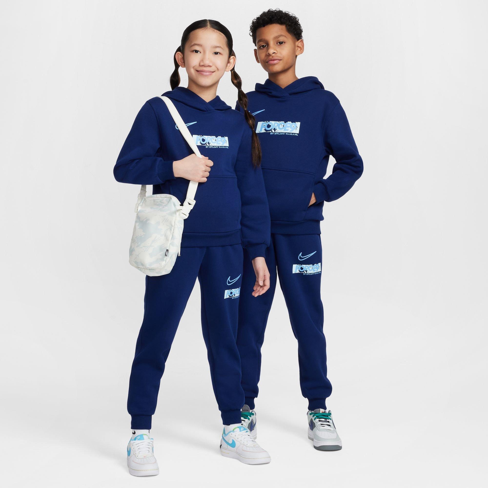 Mornarsko narančasto - Nike - Haaland Hoodie Juniors - 4