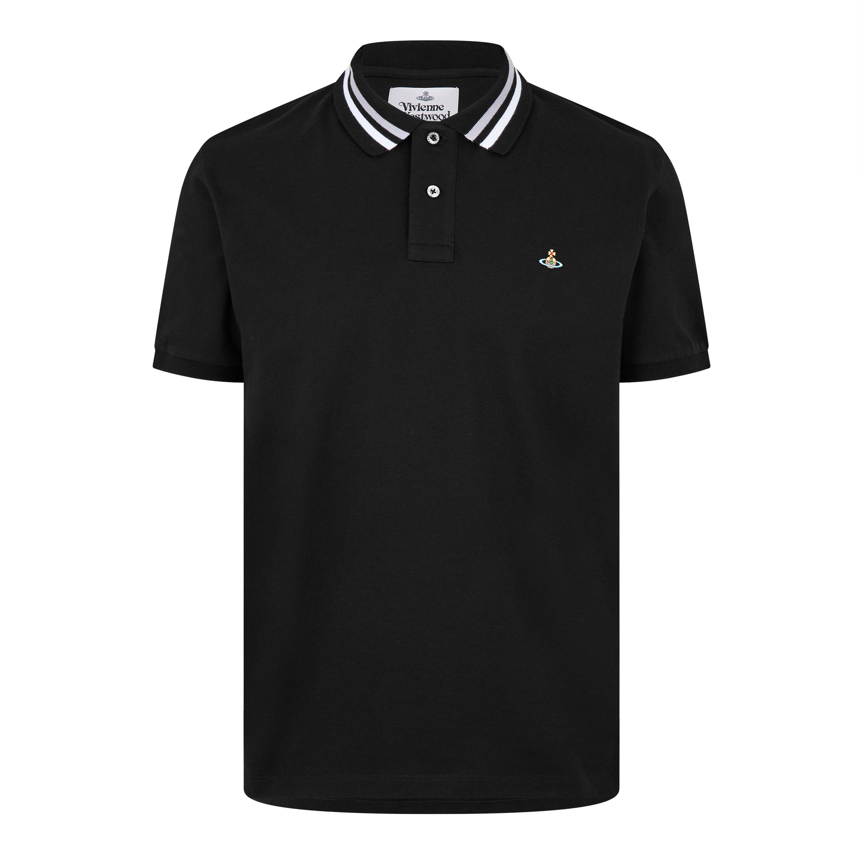 Black - Vivienne Westwood - Classic Short Sleeve Polo Shirt - 5