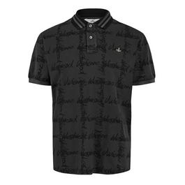 Vivienne Westwood Viv Grid Polo Sn52