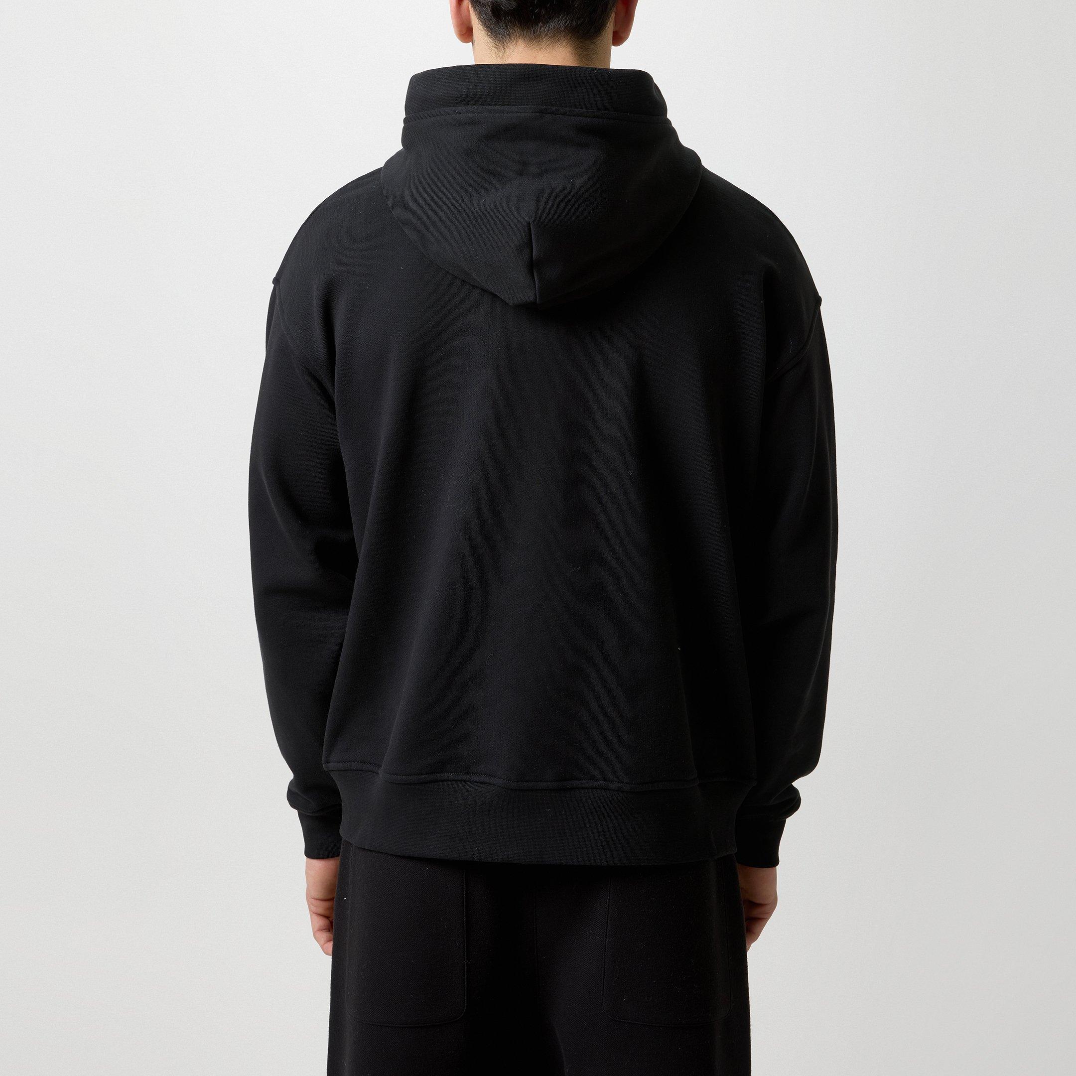 Black - Vivienne Westwood - Stencil Orb Zipped Hoodie - 3