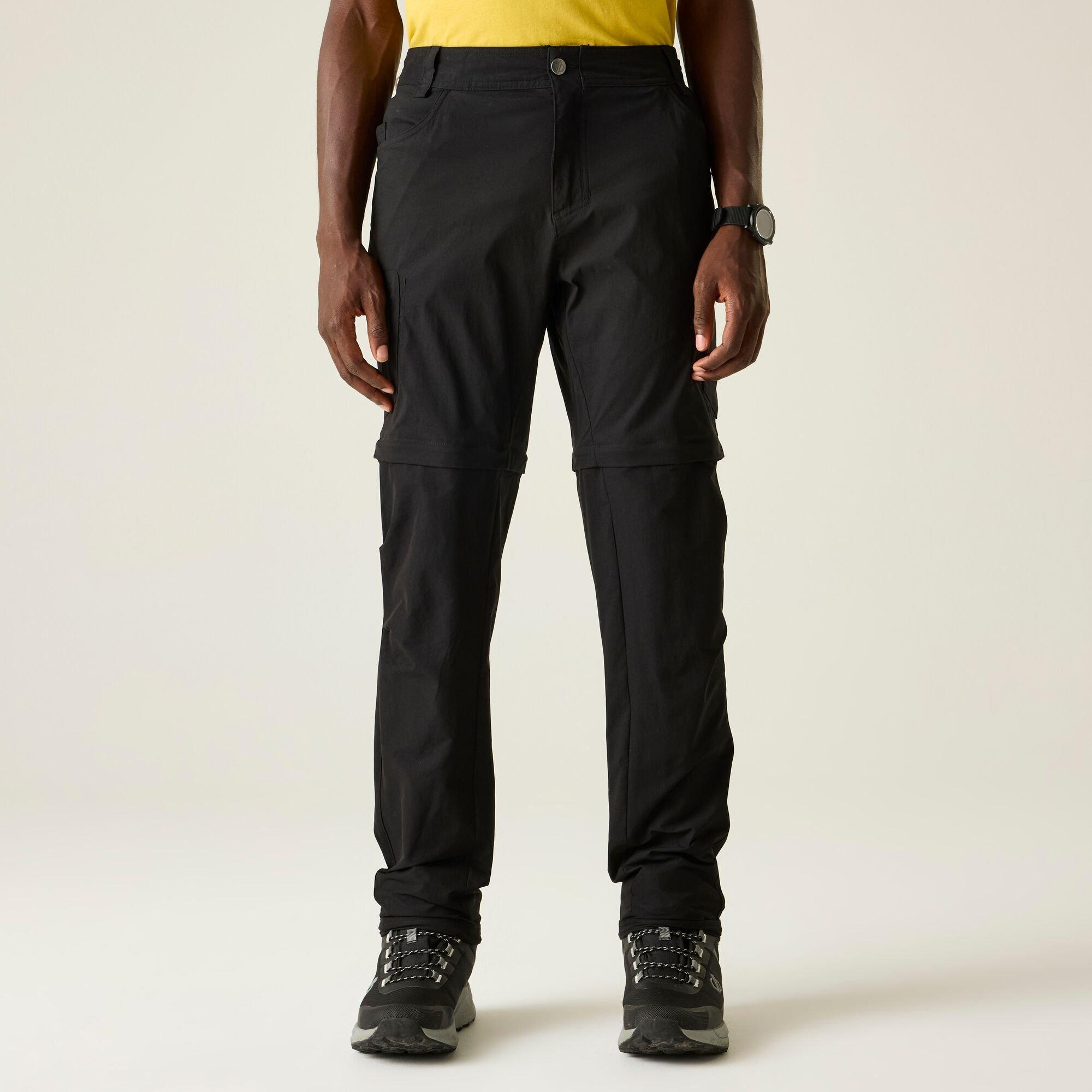 Dare 2B Men's Tuned In Ii  Pocket Zip Off Walking Tro - Black - 34 R