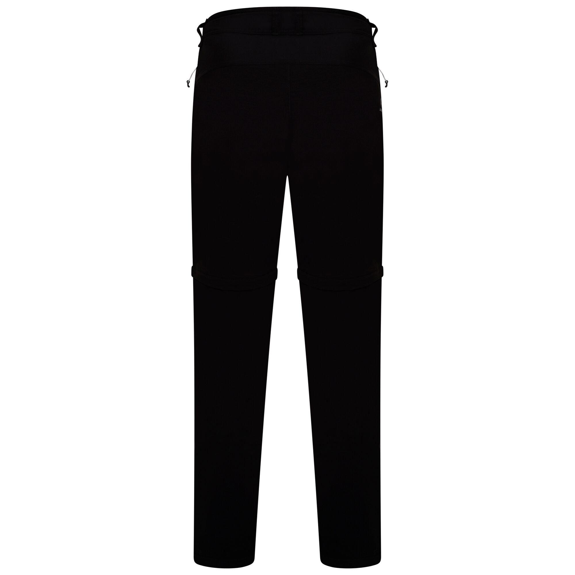 Black - Dare 2b - Mens Tuned In II Multi Pocket Zip Off Walking Tro - 11