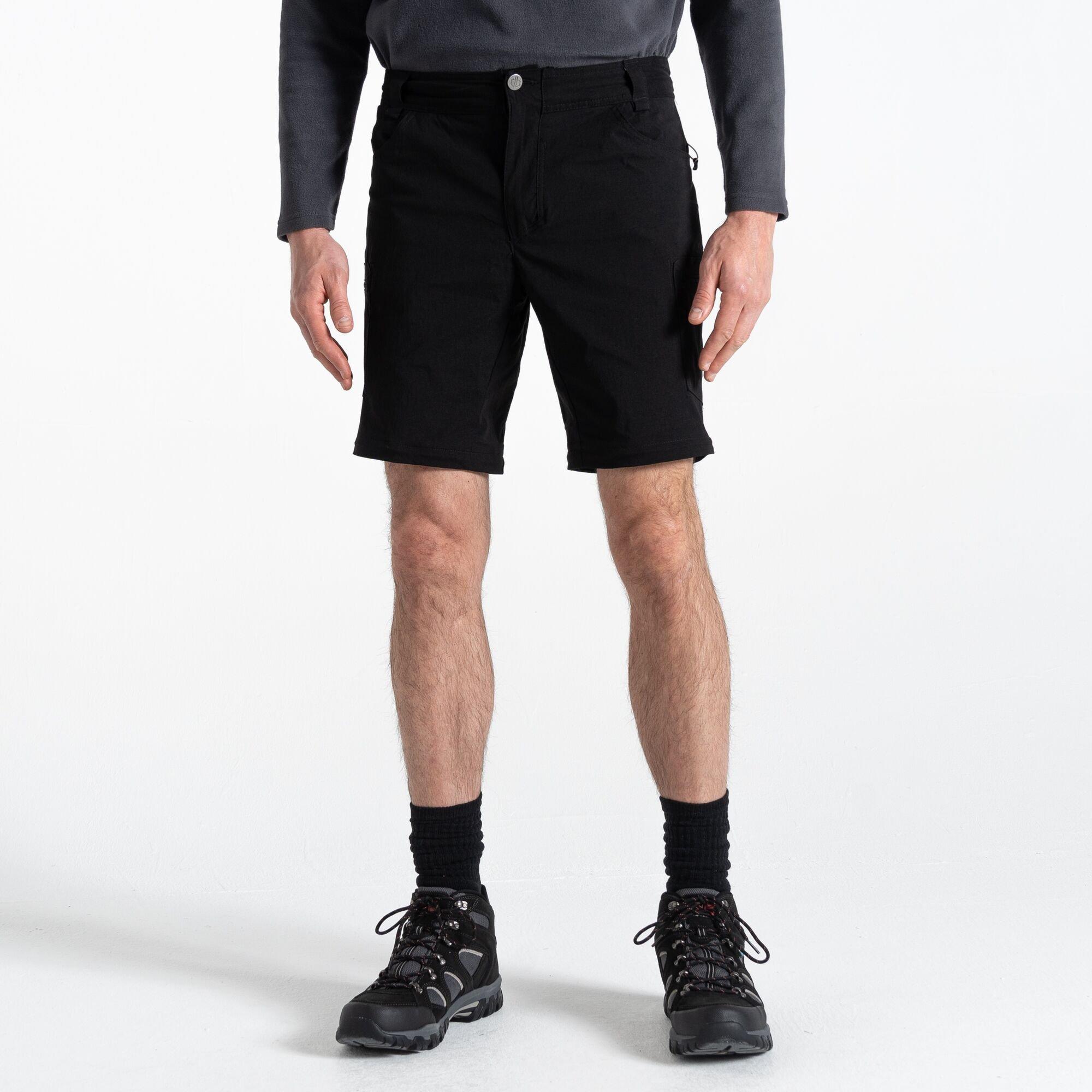 Black - Dare 2b - Mens Tuned In II Multi Pocket Zip Off Walking Tro - 8