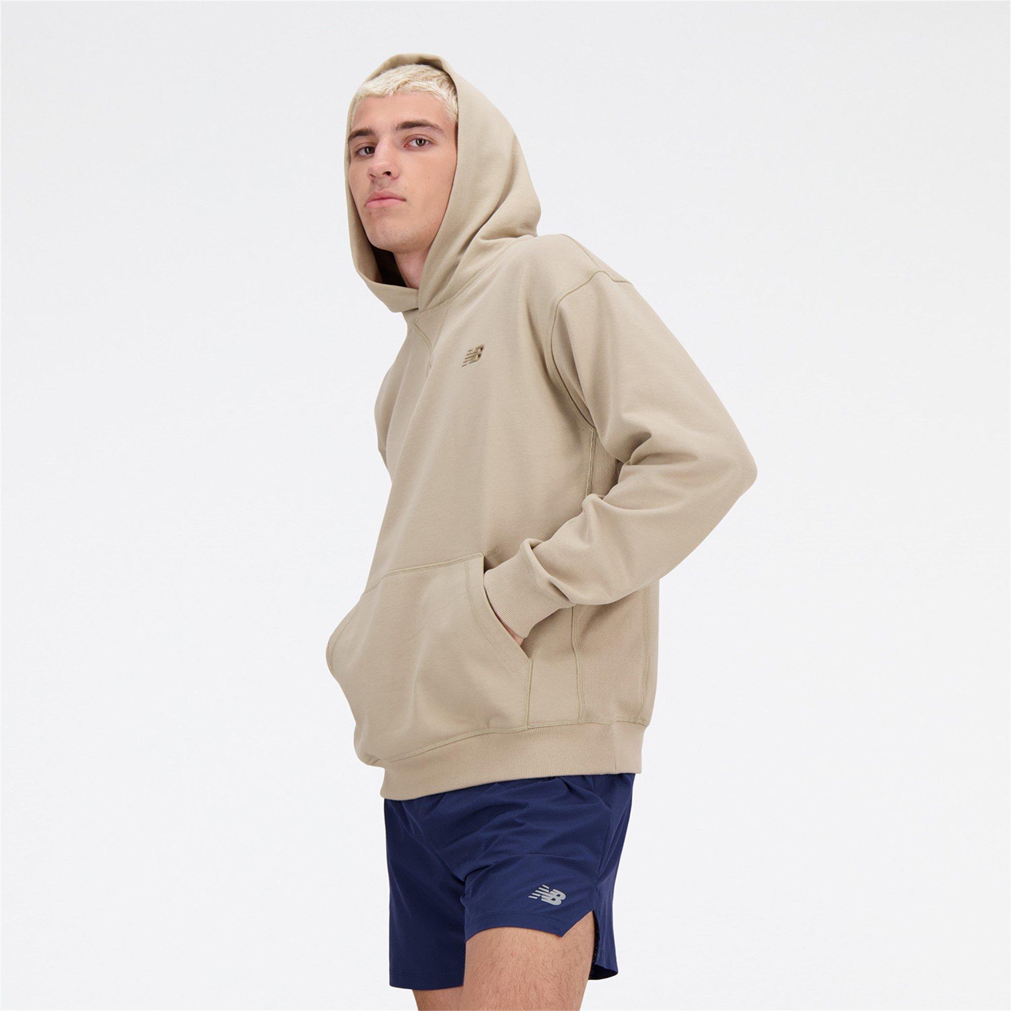 Brown - New Balance - Men's Hoodie - 2