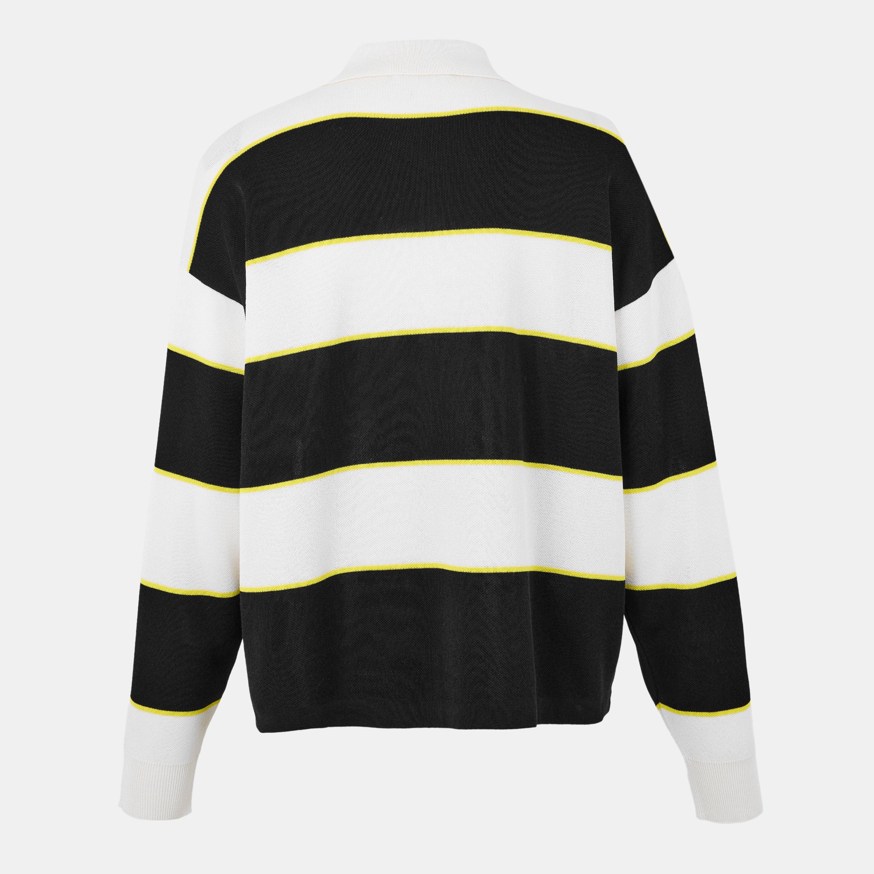 Blk/Ivory - Alexander McQueen - Men's Rugby Polo - 2