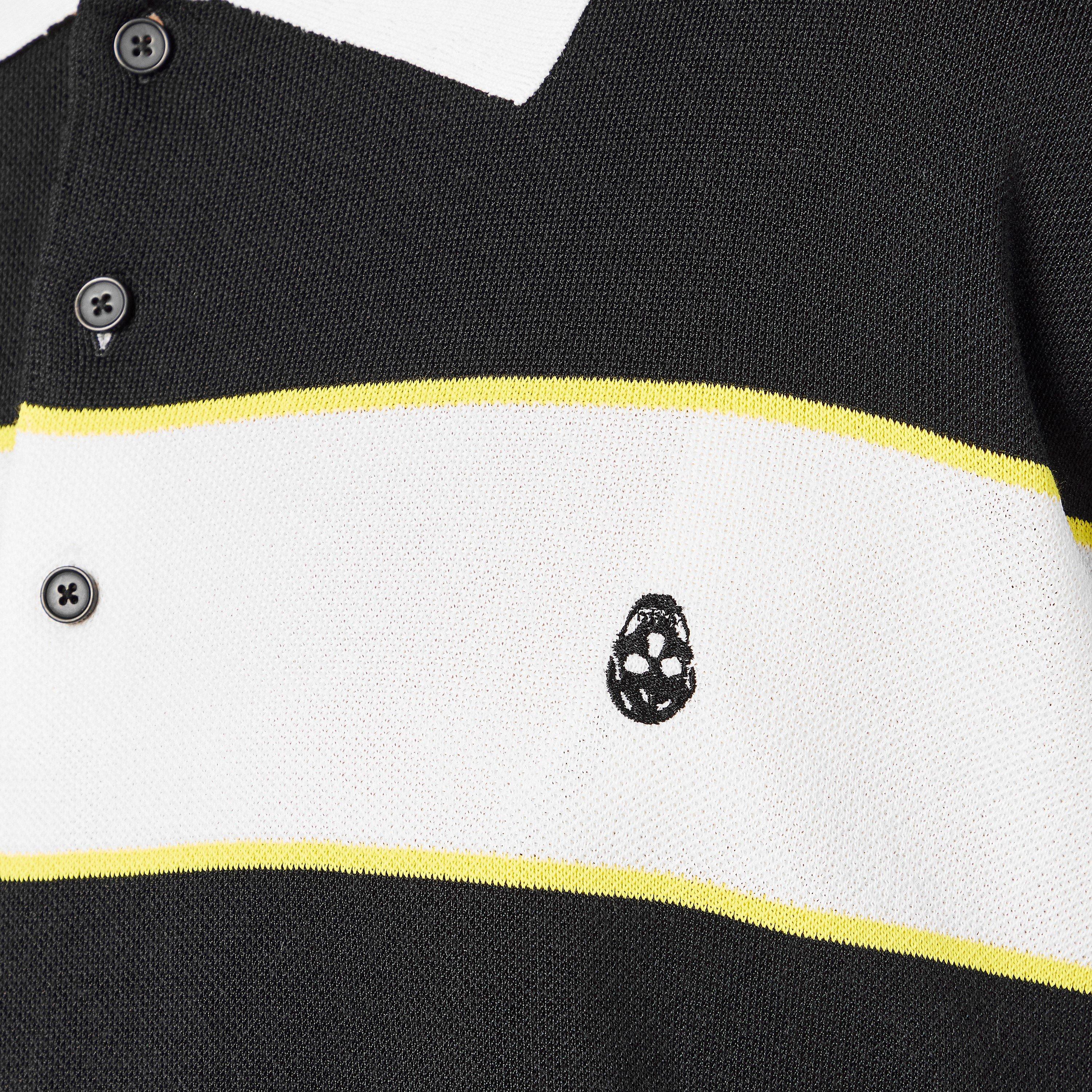 Blk/Ivory - Alexander McQueen - Men's Rugby Polo - 5