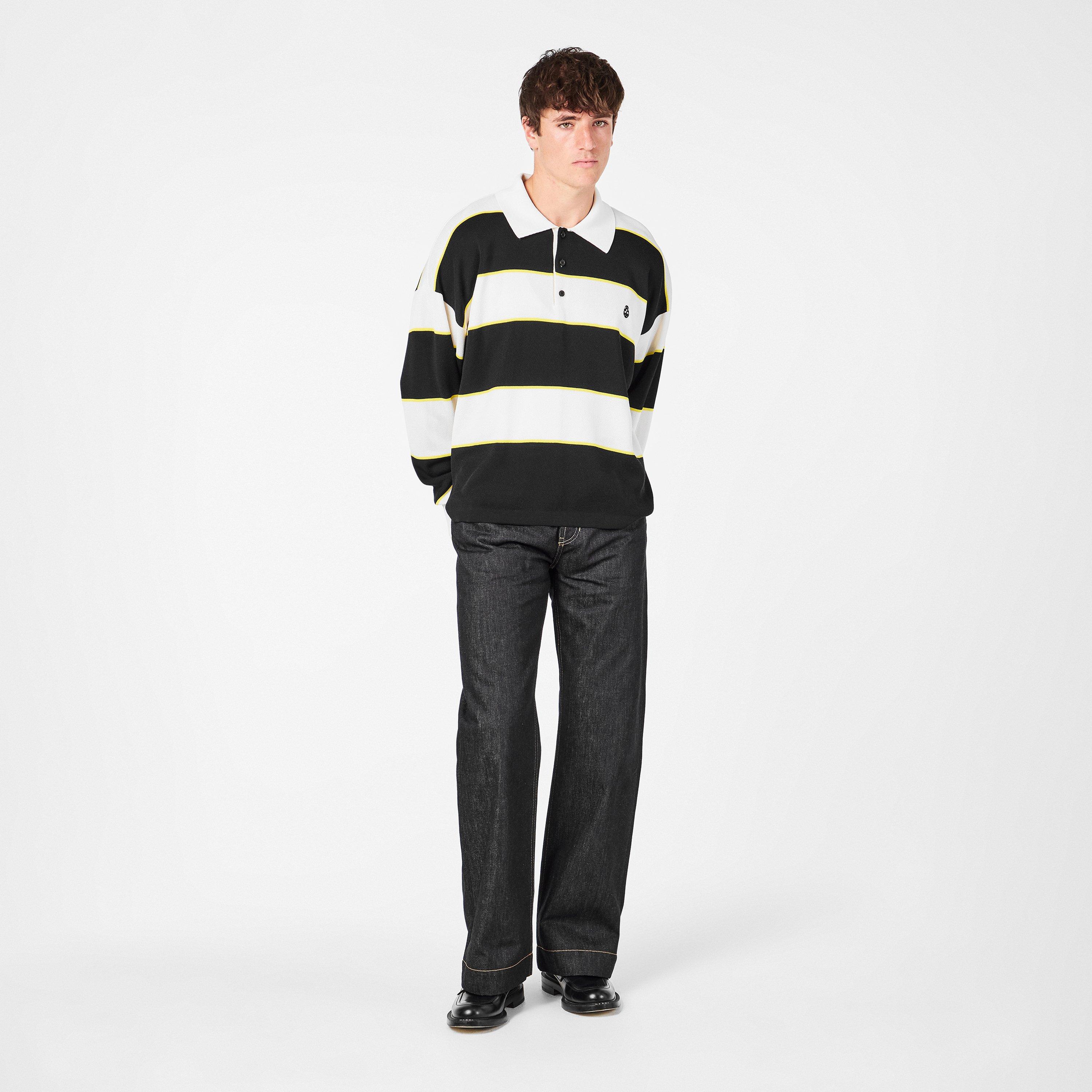 Blk/Ivory - Alexander McQueen - Men's Rugby Polo - 6