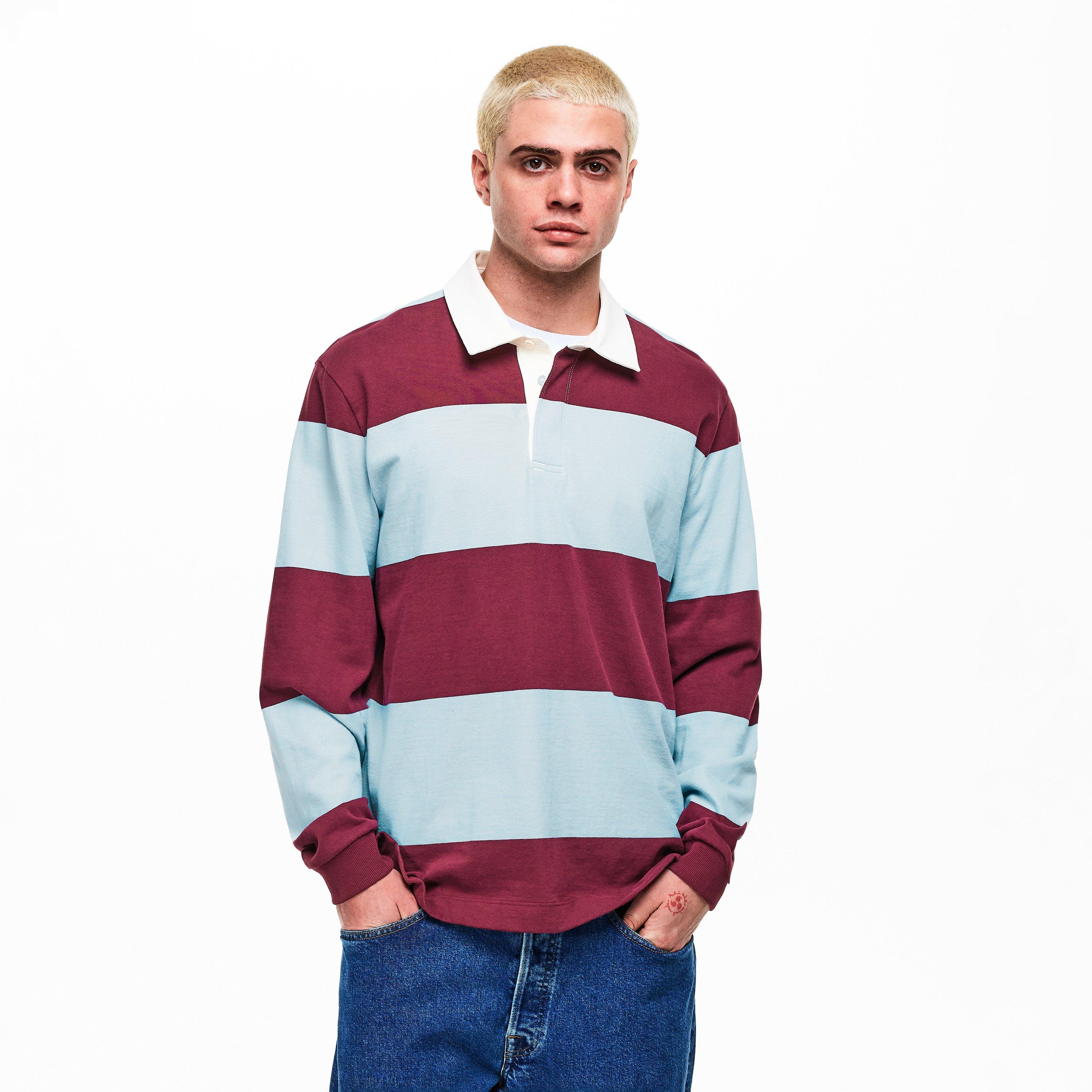 Burg Foam Cloud - Lululemon - Men's Rugby Polo Shirt - 3