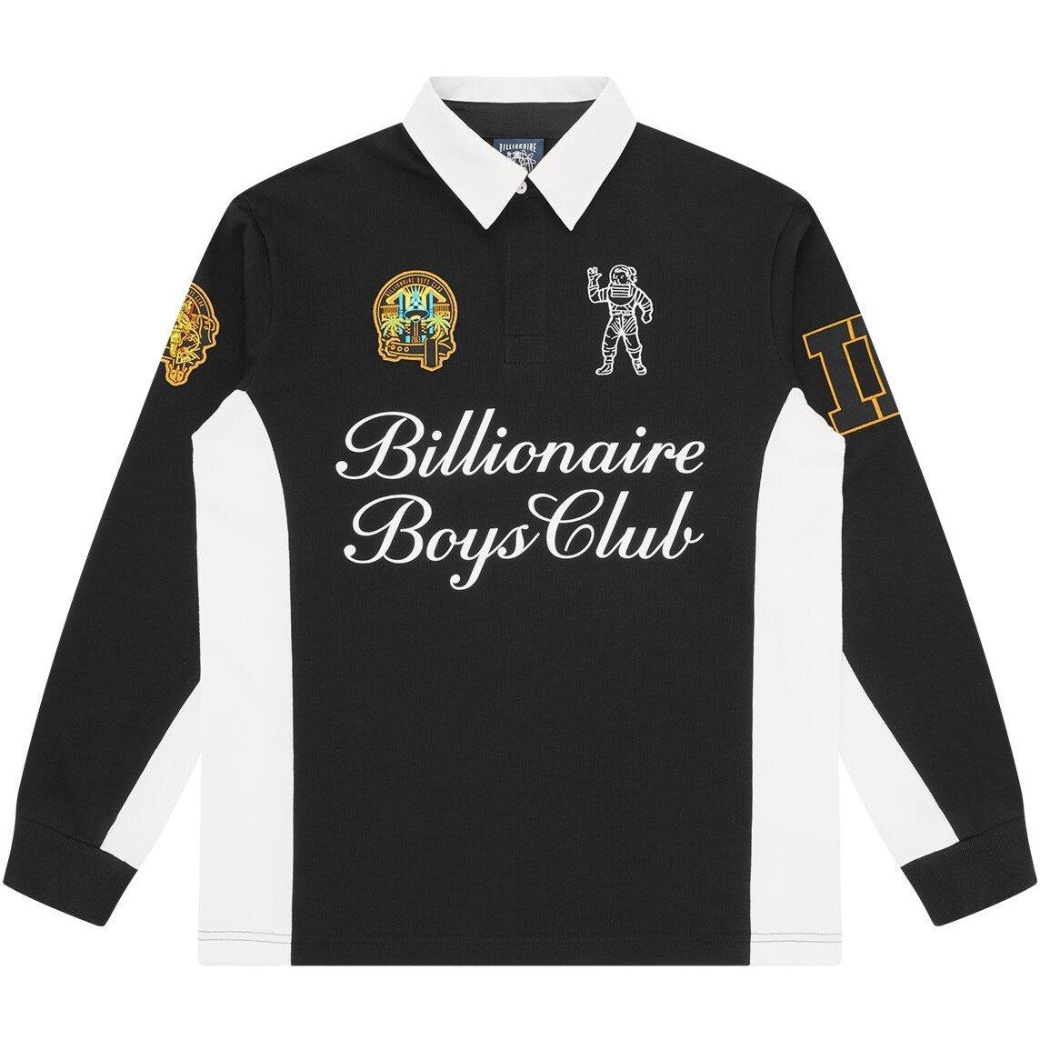 Black - Billionaire Boys Club - BBC Rugby Shirt Sn64 - 1