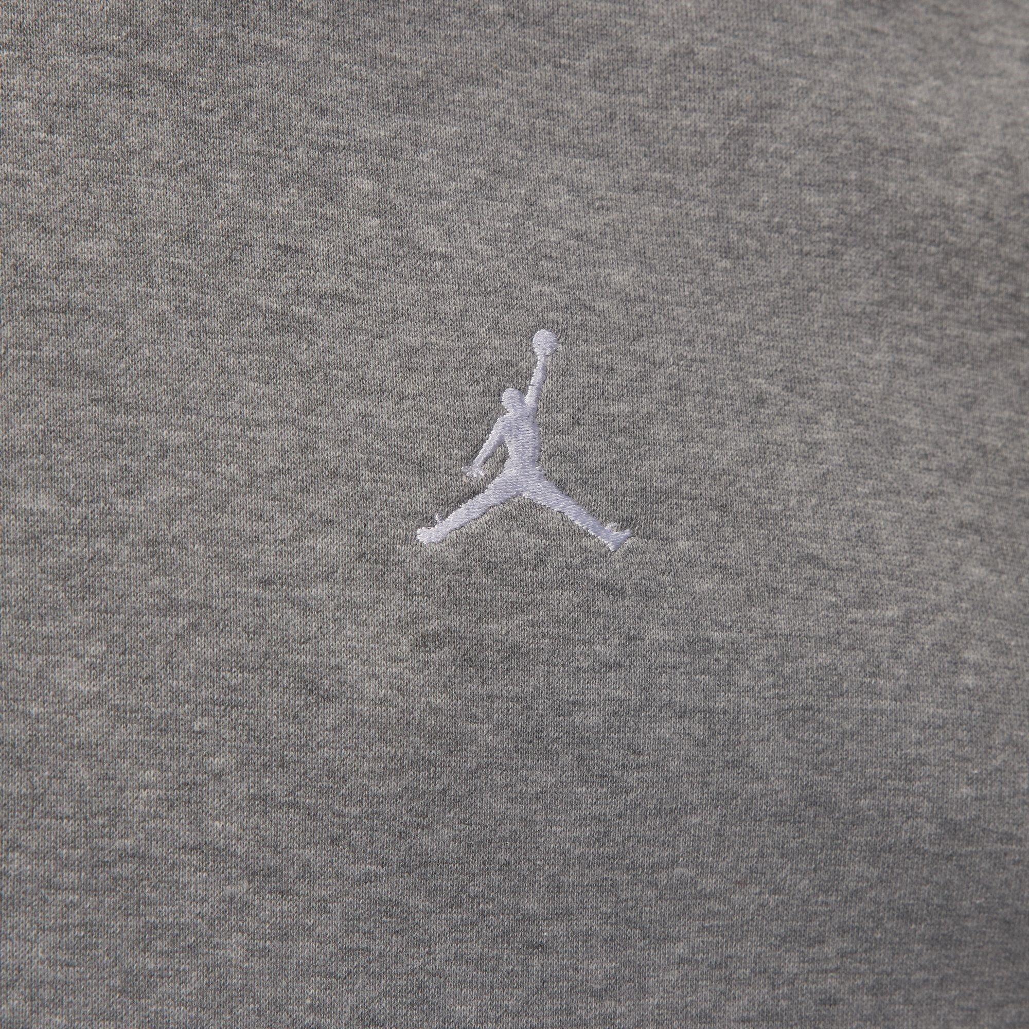 Carbon/White - Air Jordan - Essentials Men's Full-Zip Fleece Hoodie - 5