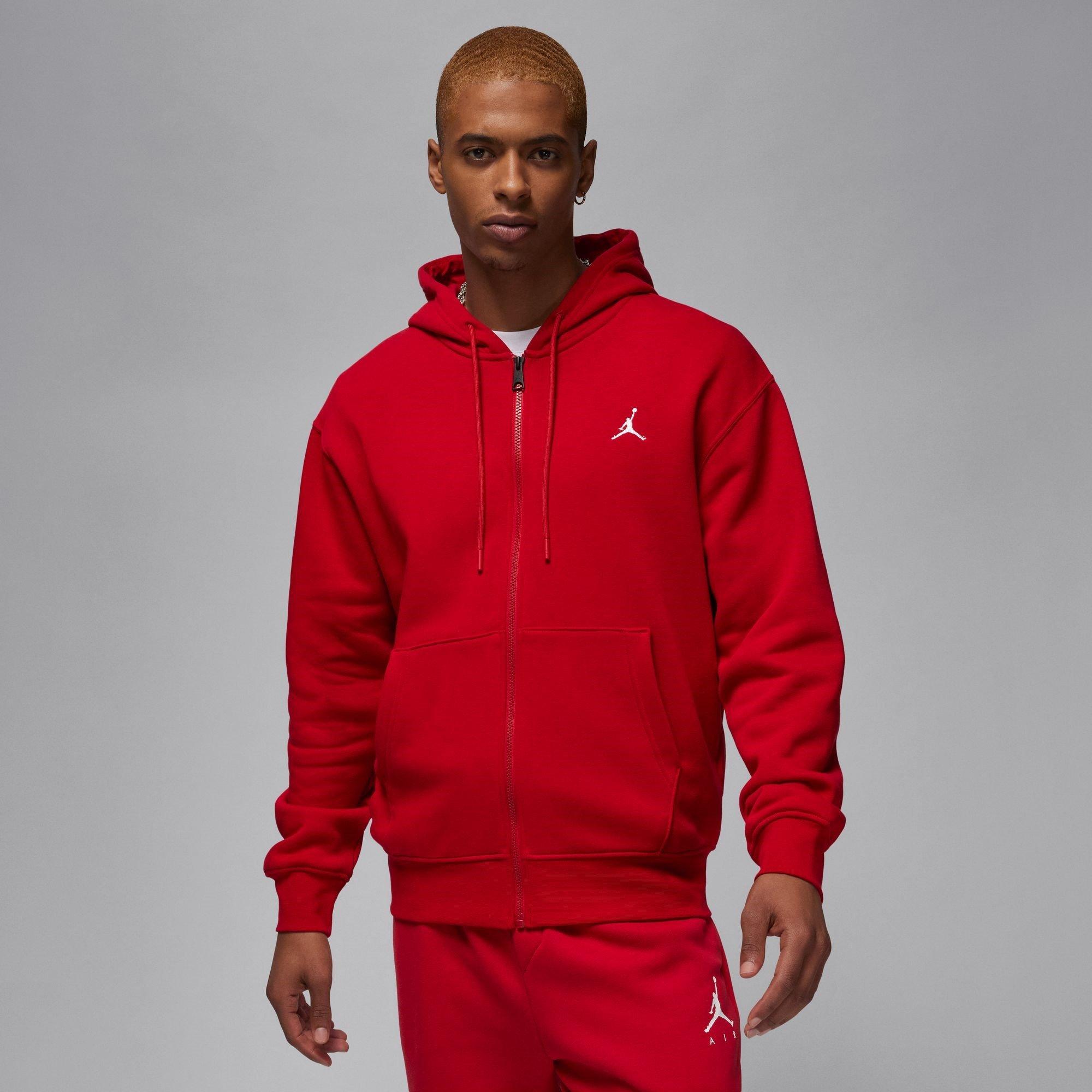 Air Jordan Essentials Mens Full Zip Fleece Hoodie Sweat shirts a capuche zippes Sports Direct