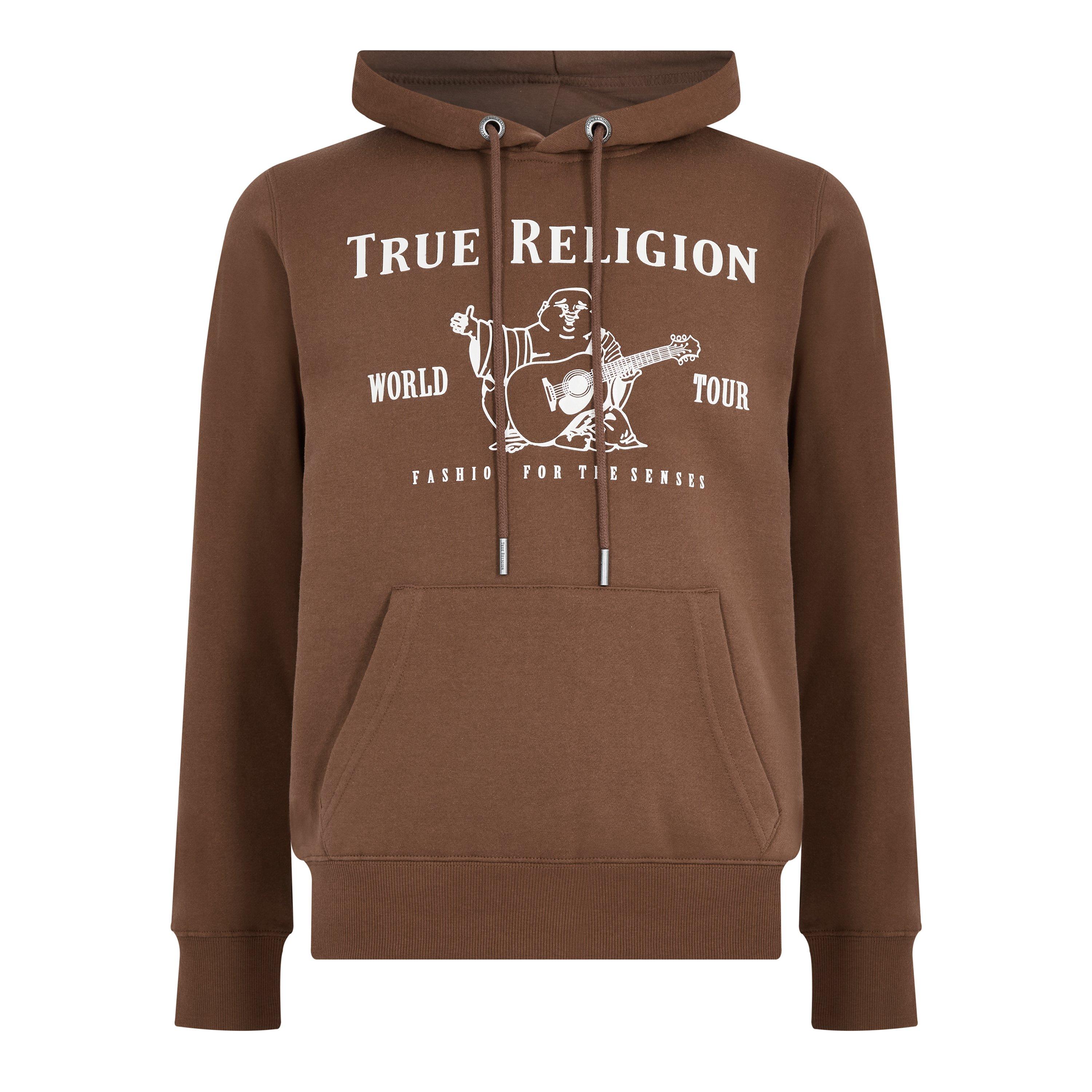 True Religion Wollpullover hellorange Casual-Look factory