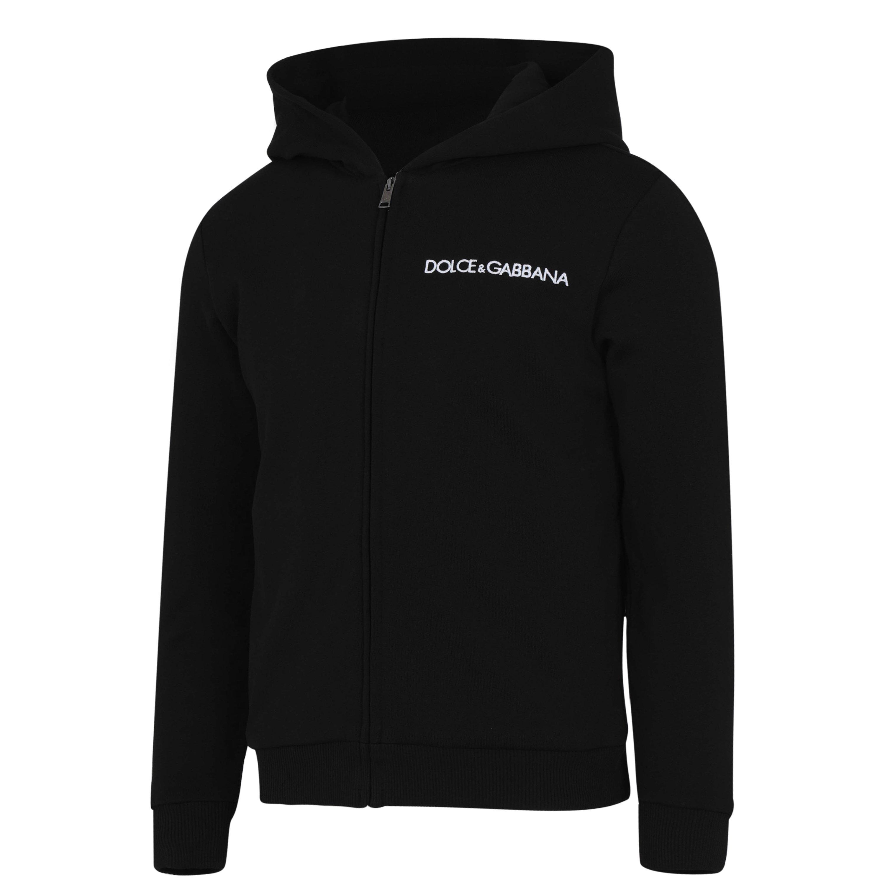 Dolce and Gabbana Logo Zip Hoodie | Cruise Fashion