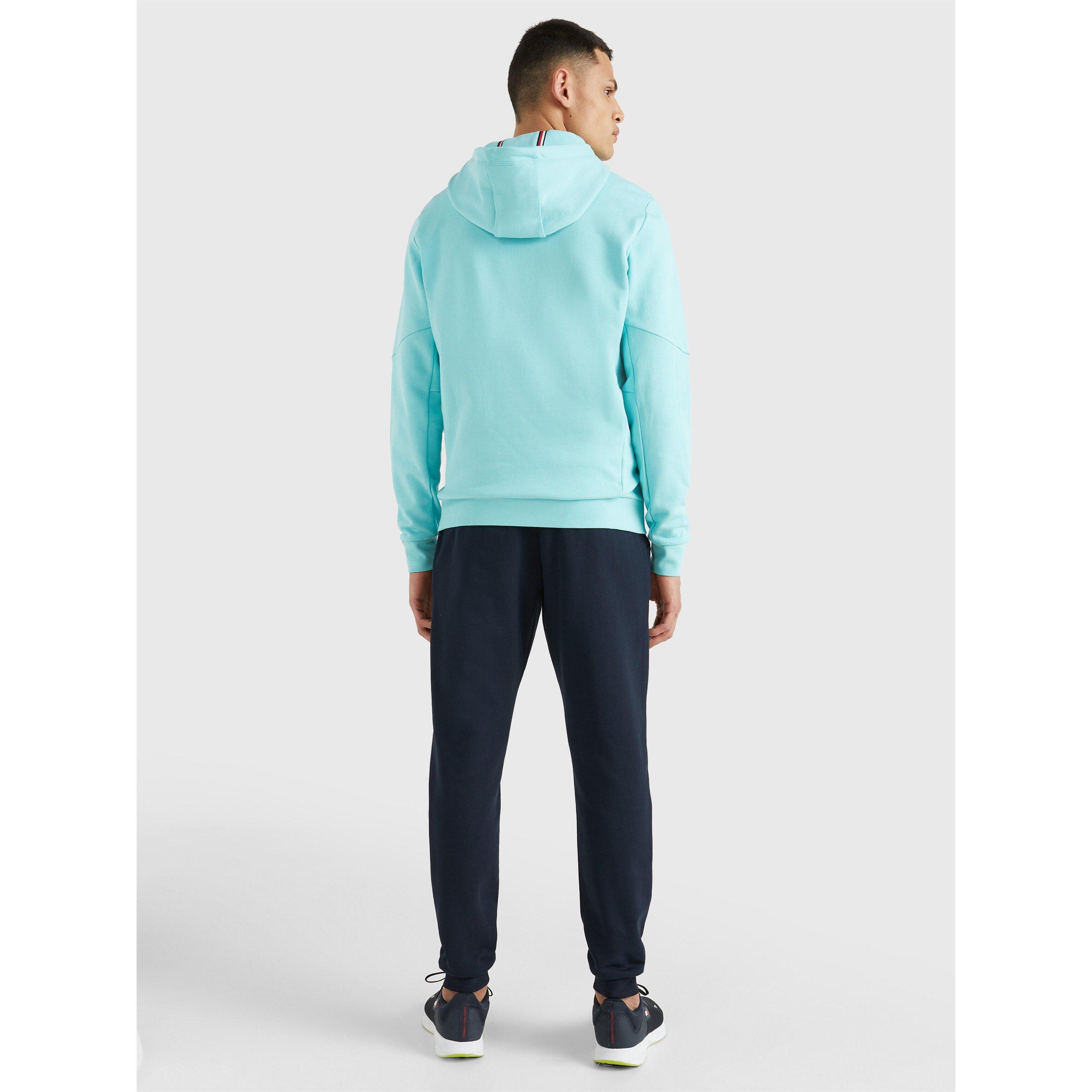 Arktička Aqua - Tommy Sport - Tommy Hilfiger Logo Hoodie - 5