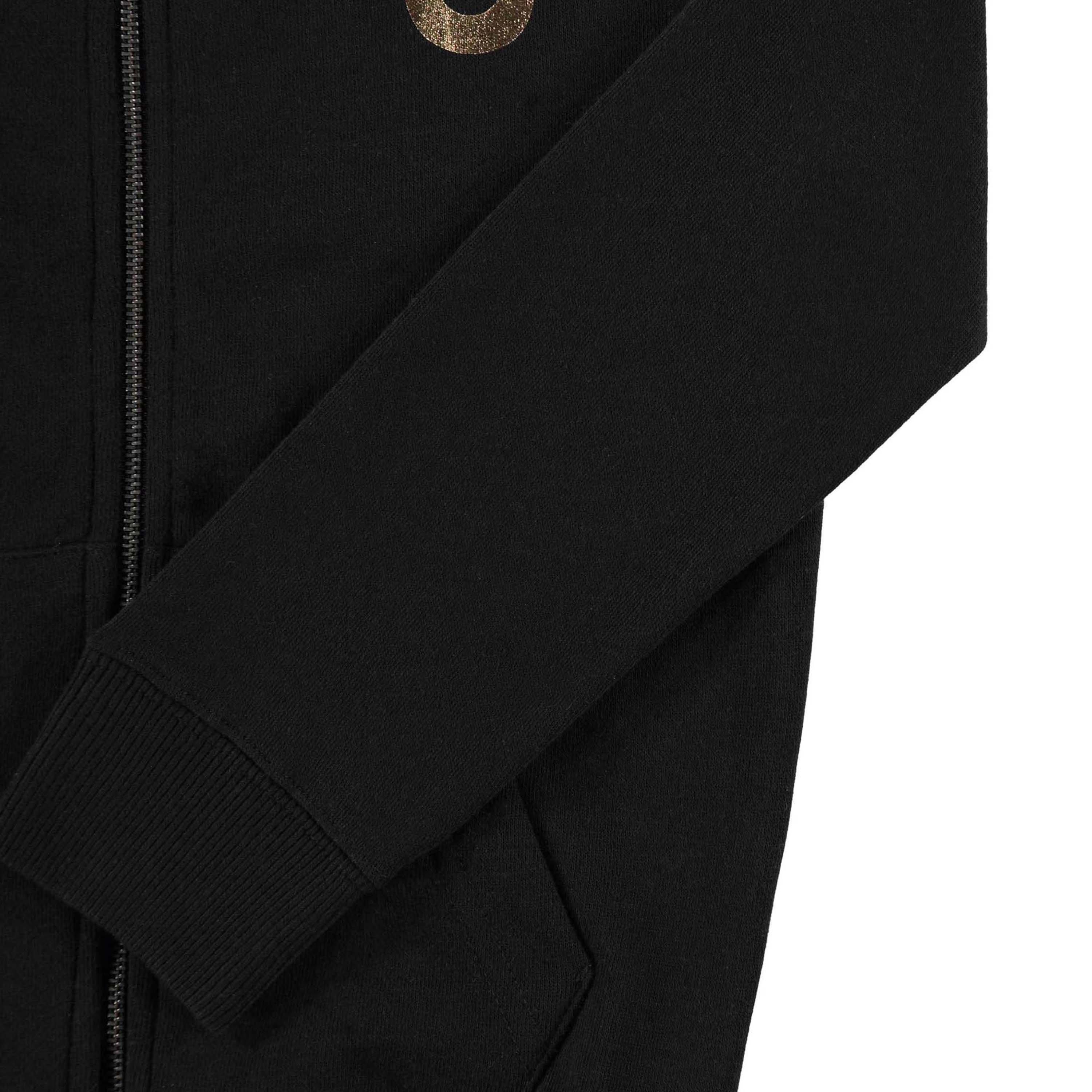 Schwarz - True Religion - Horseshoe Zip Hoodie Junior Boys - 3