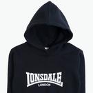 Noir - Lonsdale - Logo Hoodie Champion - 3