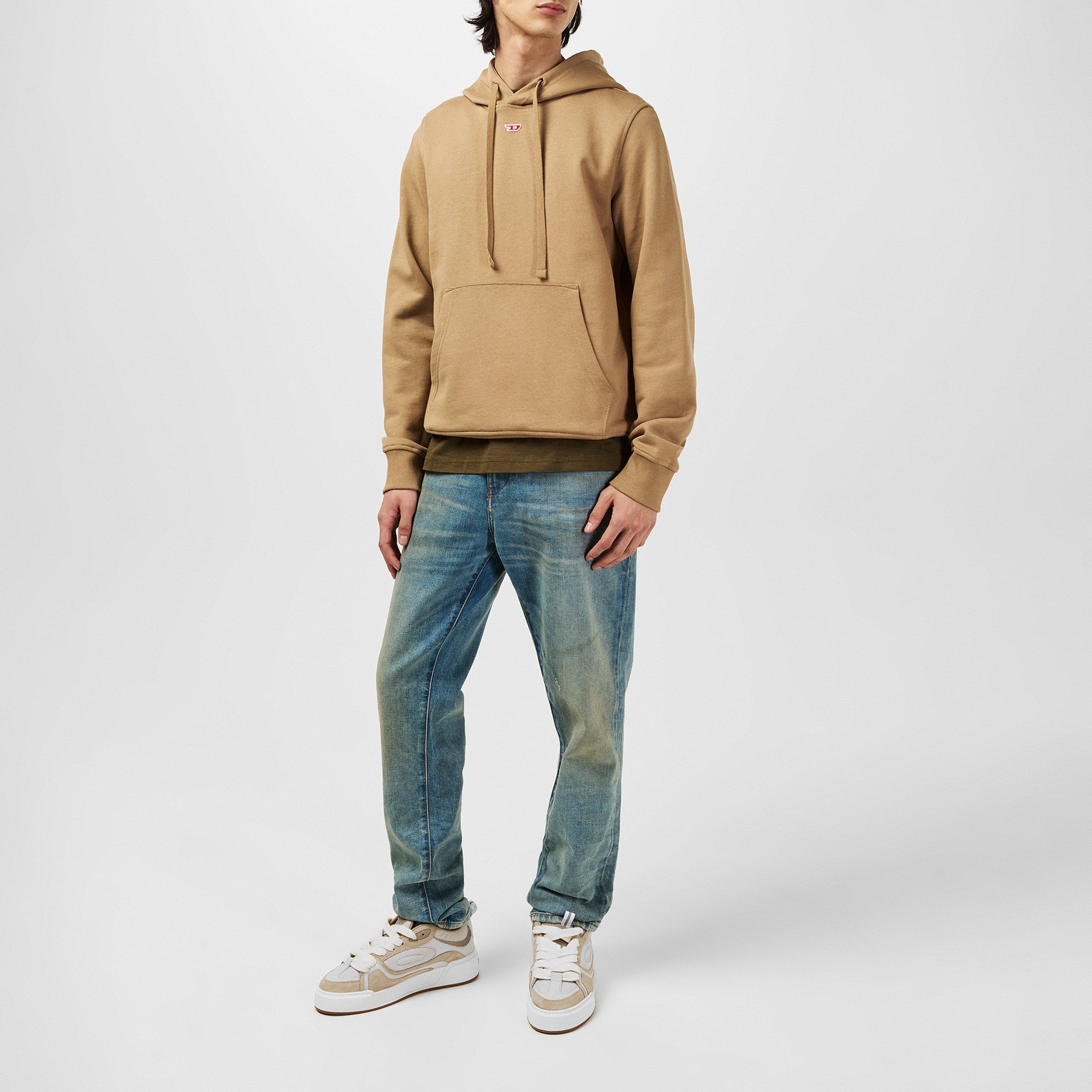 Beige 7BD - Diesel - S-Ginn Hoodie - 4