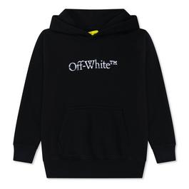 Off White Bookish Bit Logo Hoodie Junior Boys