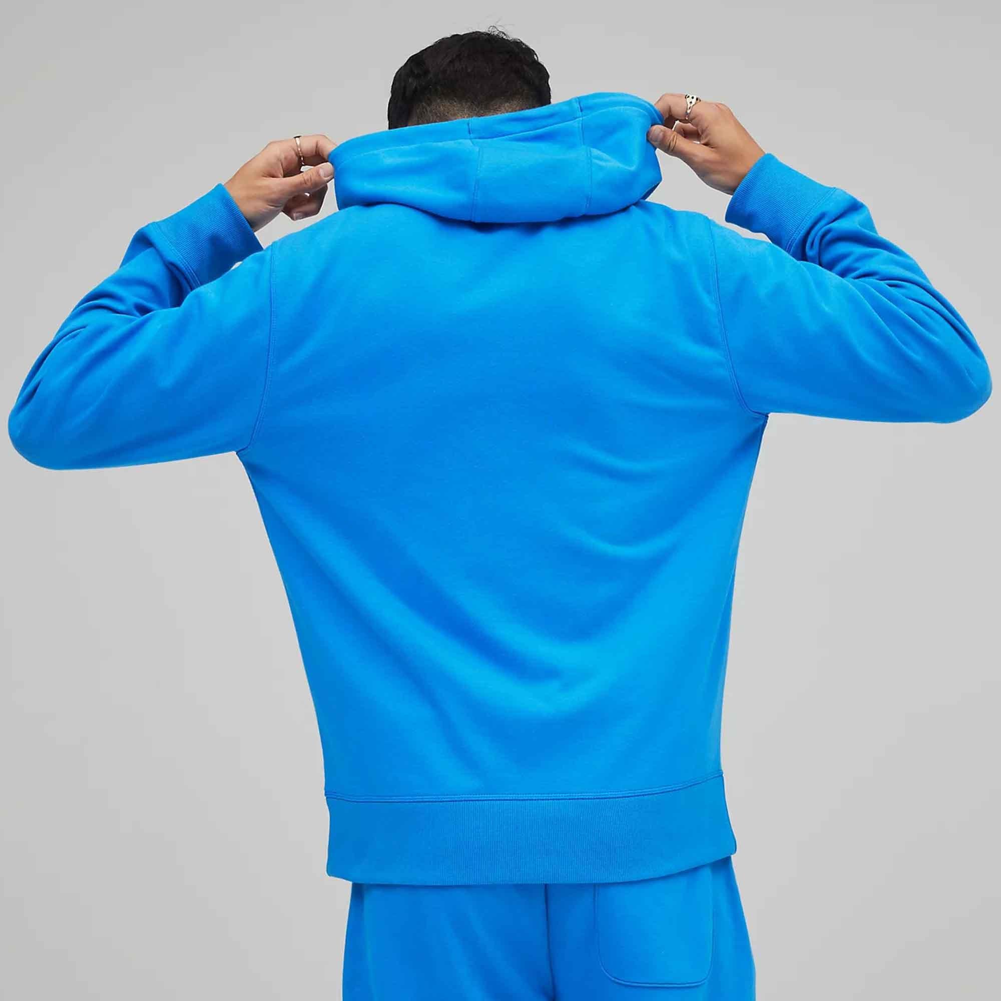 Serene Blue - New Balance - New Essentials Pullover Mens Hoodie - 2