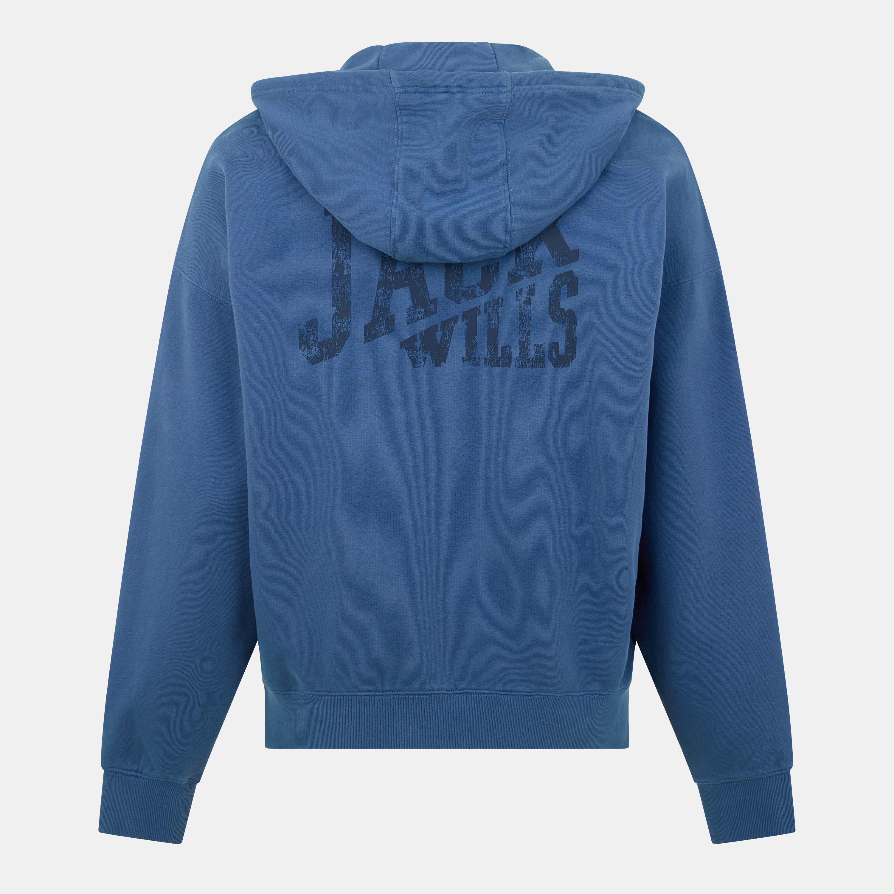 Indigo Blauw - Jack Wills - JW Hybrid Hoodie - 2
