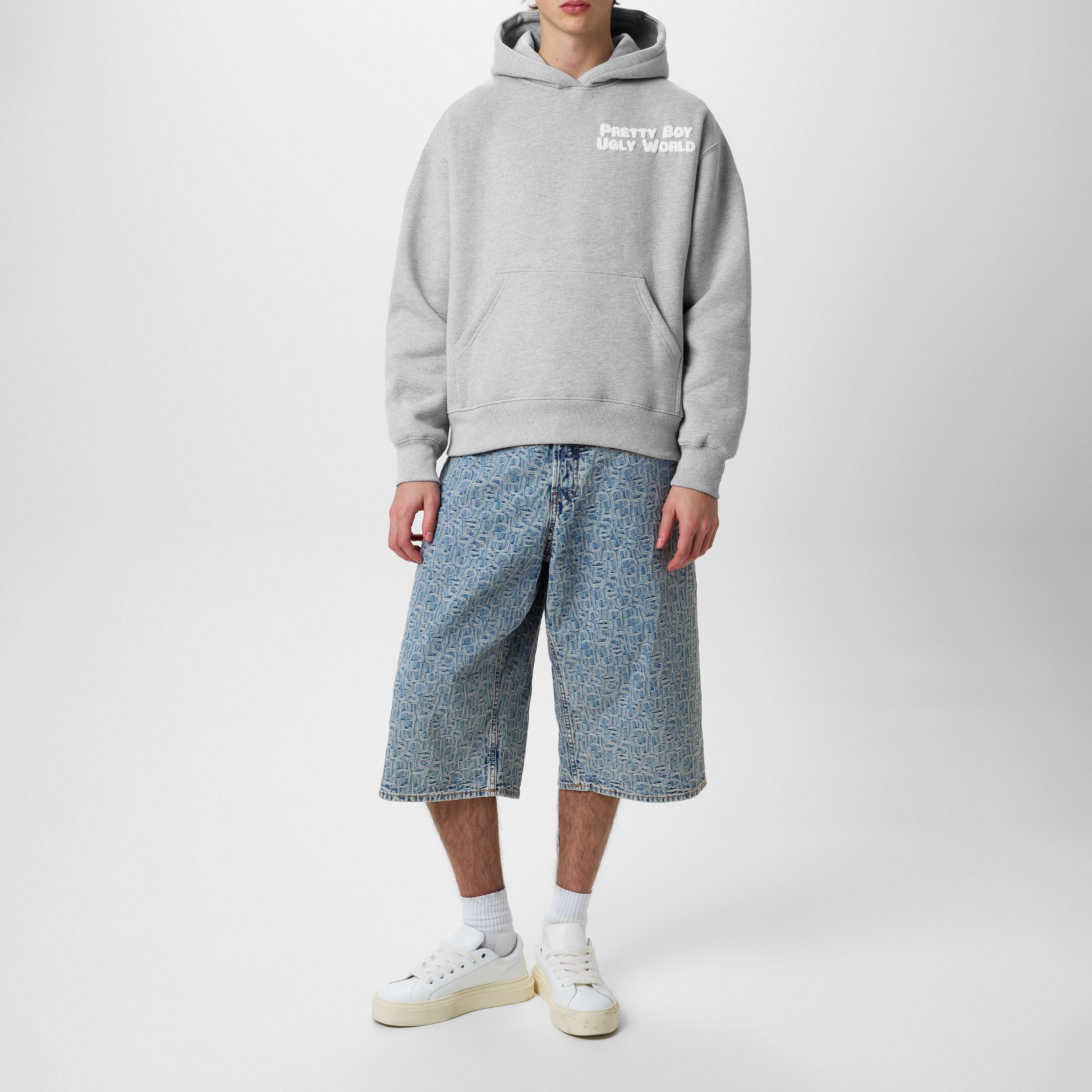 Grey - Pretty Boy Ugly World - World Hoodie - 6