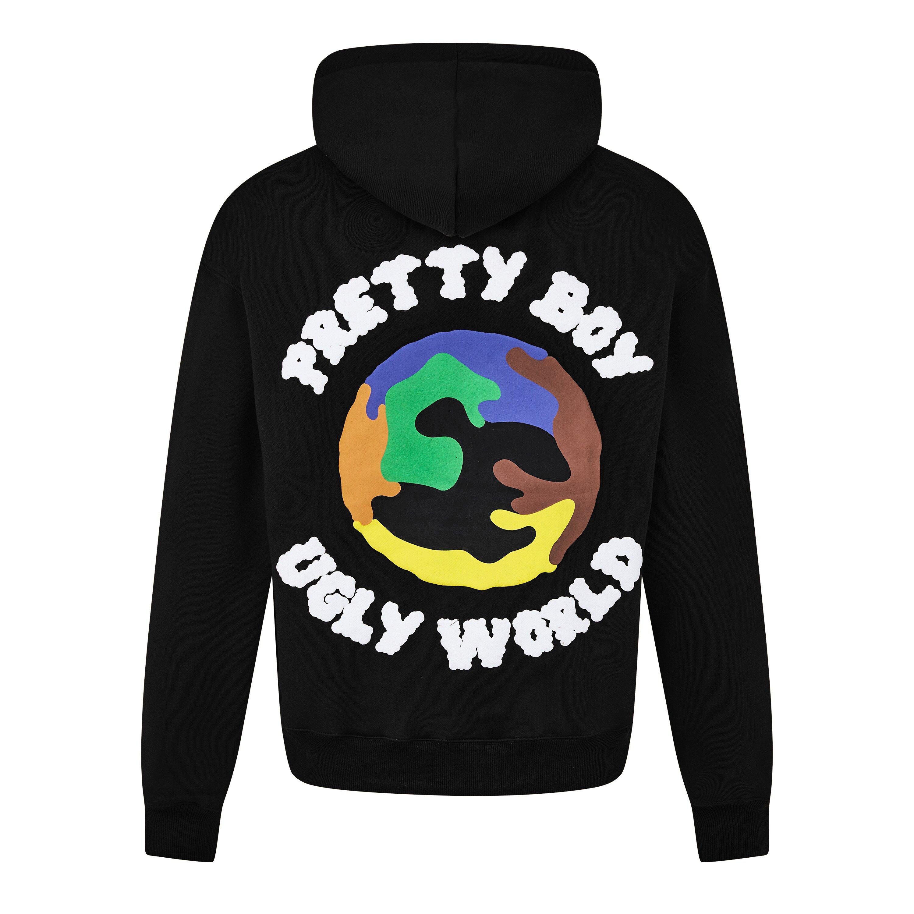 Black - Pretty Boy Ugly World - World Hoodie - 2