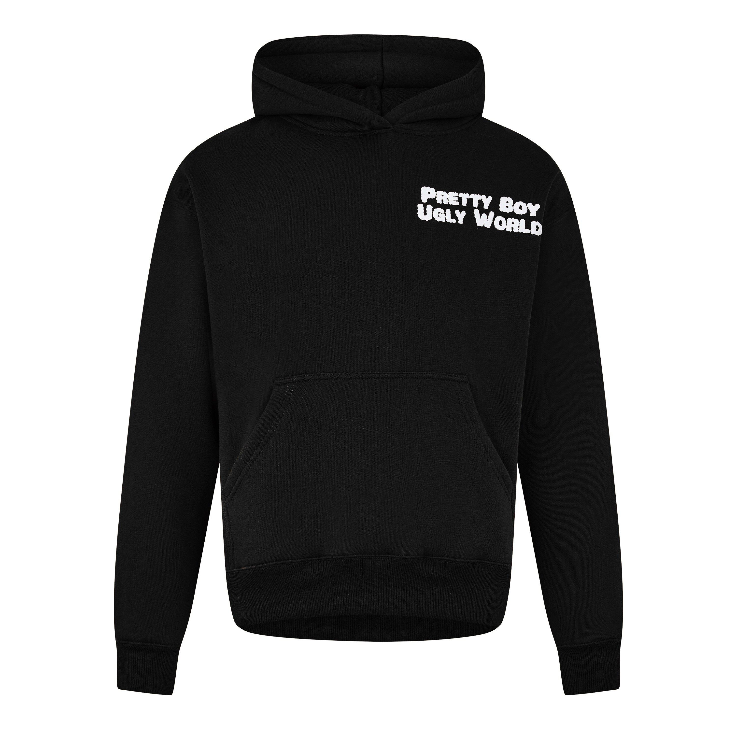 Black - Pretty Boy Ugly World - World Hoodie - 7
