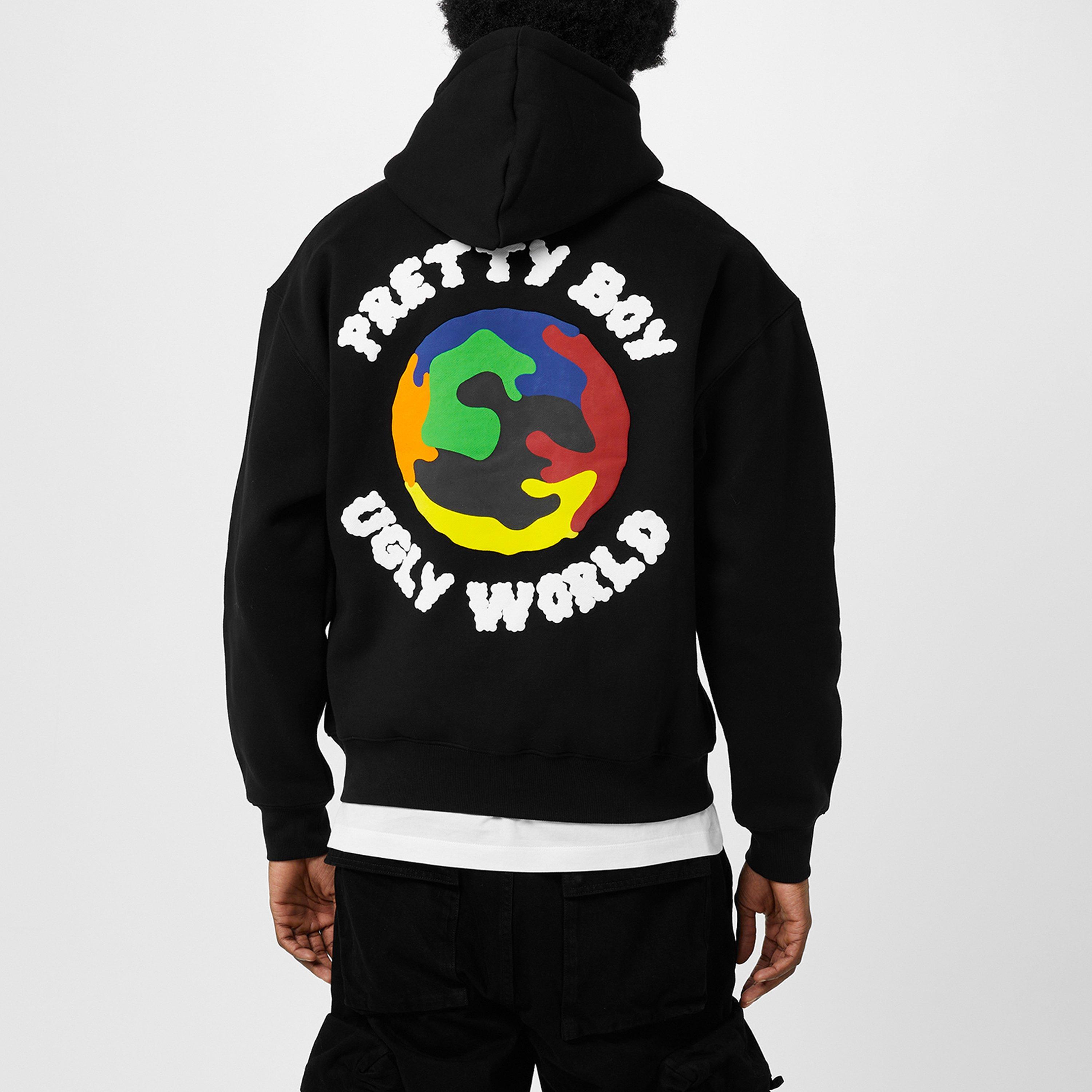 Black - Pretty Boy Ugly World - World Hoodie - 4