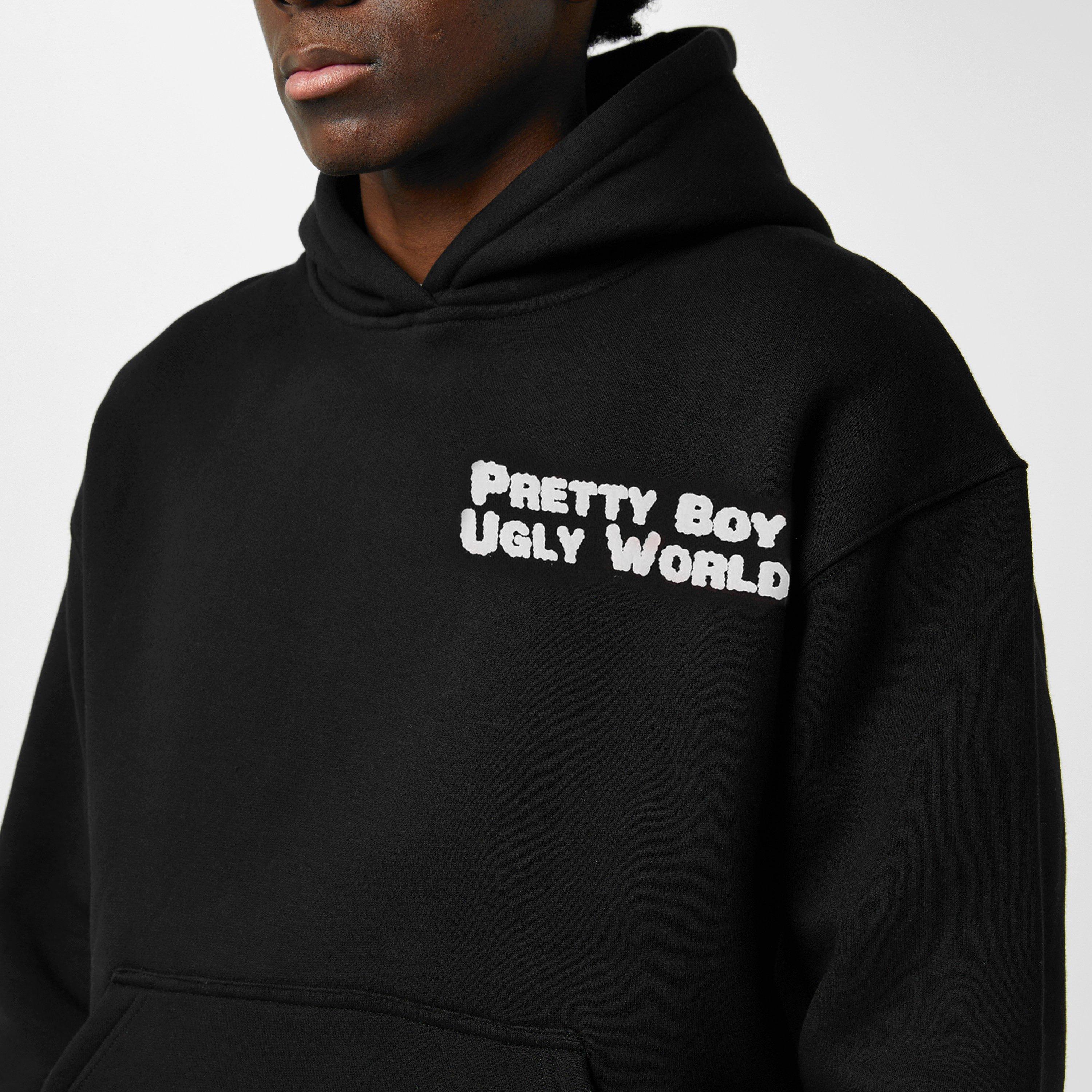 Black - Pretty Boy Ugly World - World Hoodie - 5