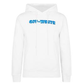 Off White Men's Metal Arrow Hoodie, Large, Logo