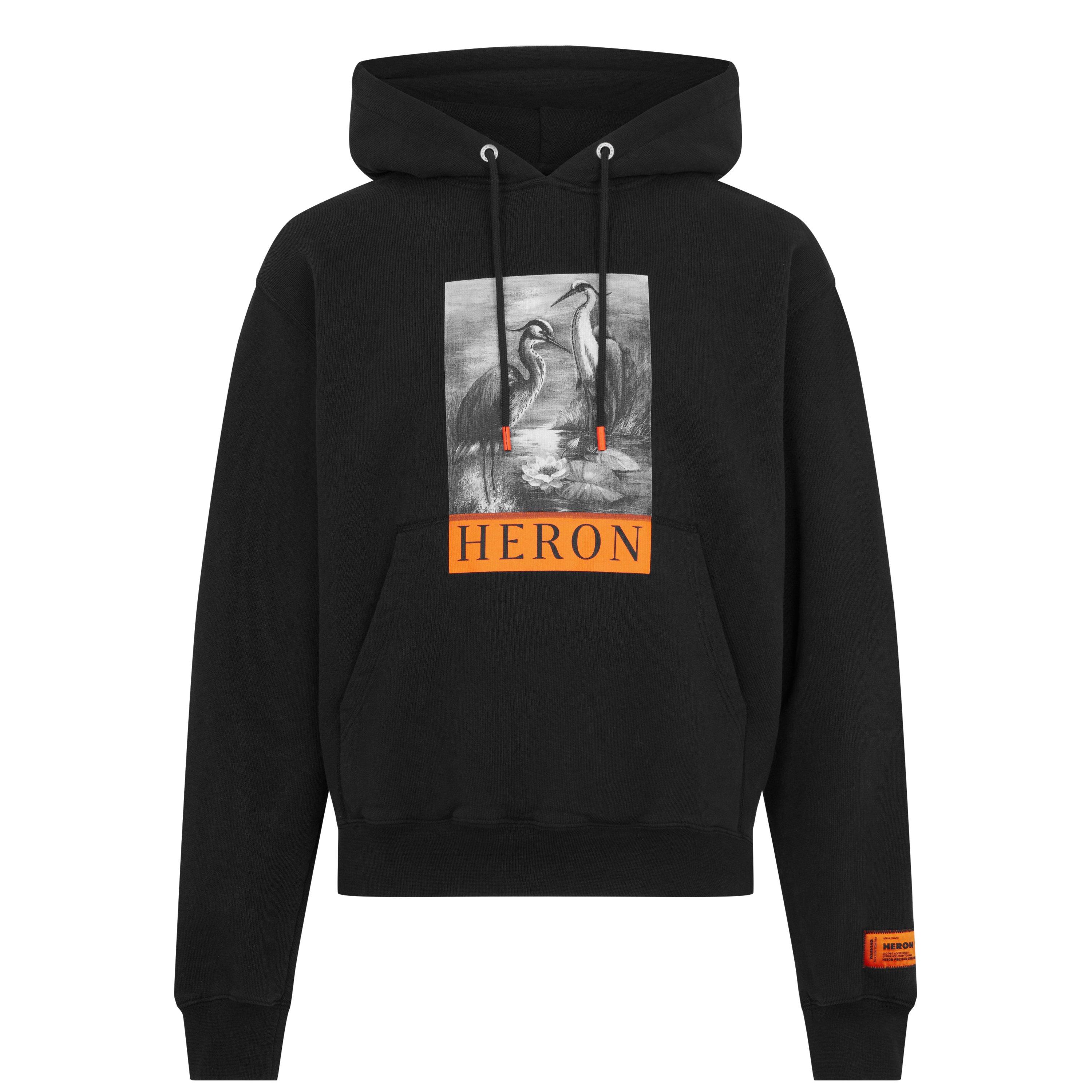 Black 1010 - Heron Preston - Graphic Hoodie - 1