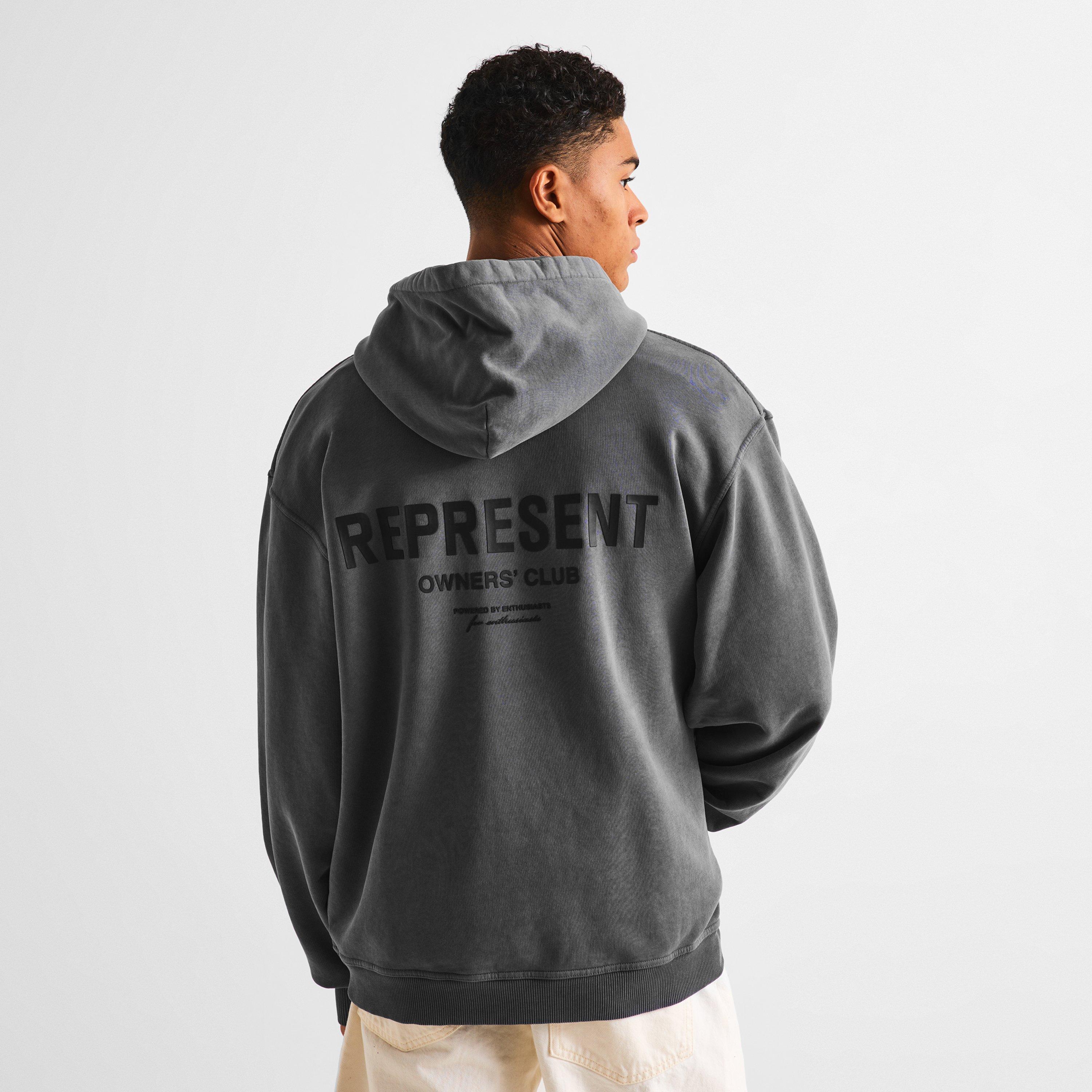 Storm - Represent - Men's Owners Club Hooded Sweatshirt, Premium Comfort Oversized Hoodie - 4