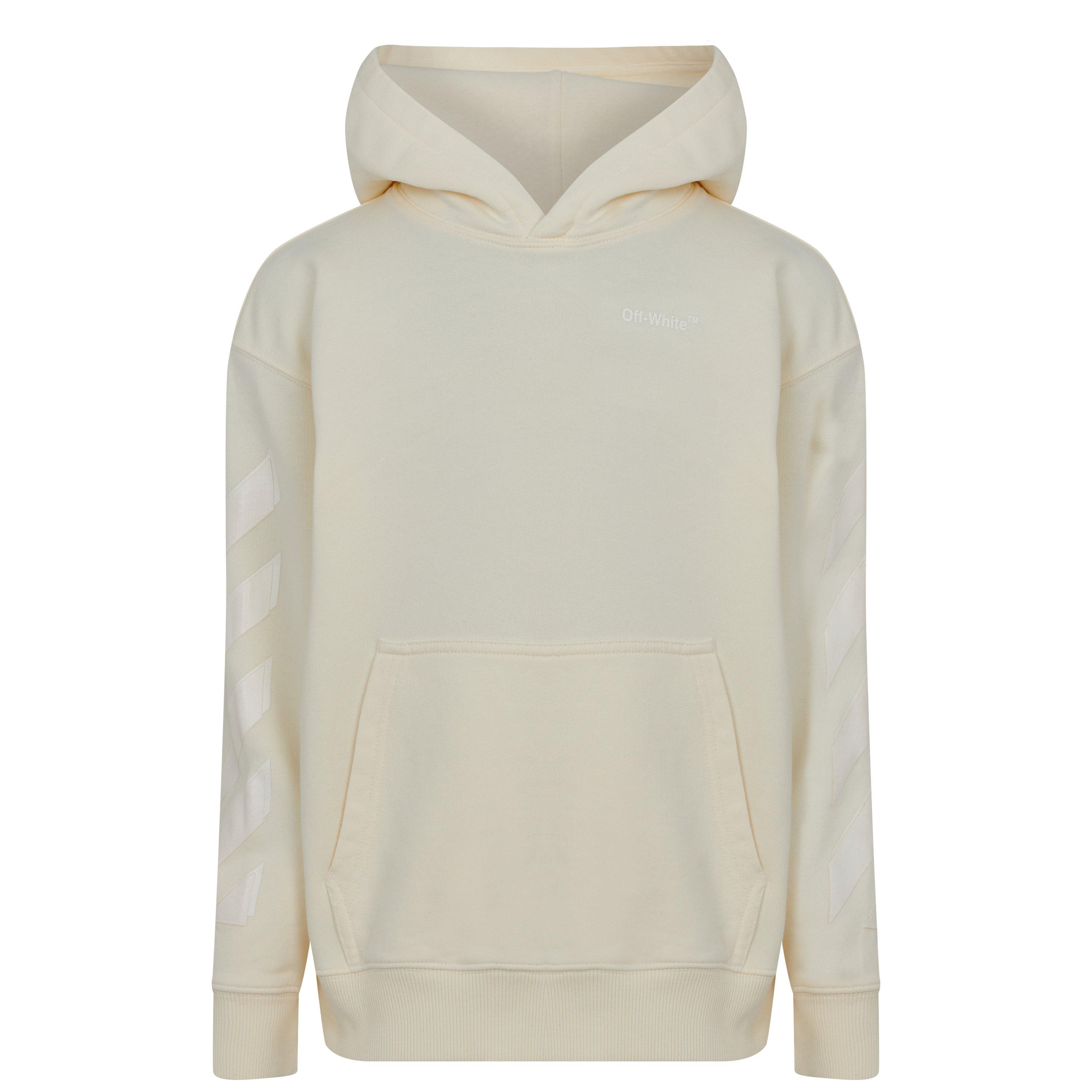 Off White 0303 - Off White - Unisex Children's Arrow Hoodie, Signature Four-Arrow Logo - 1