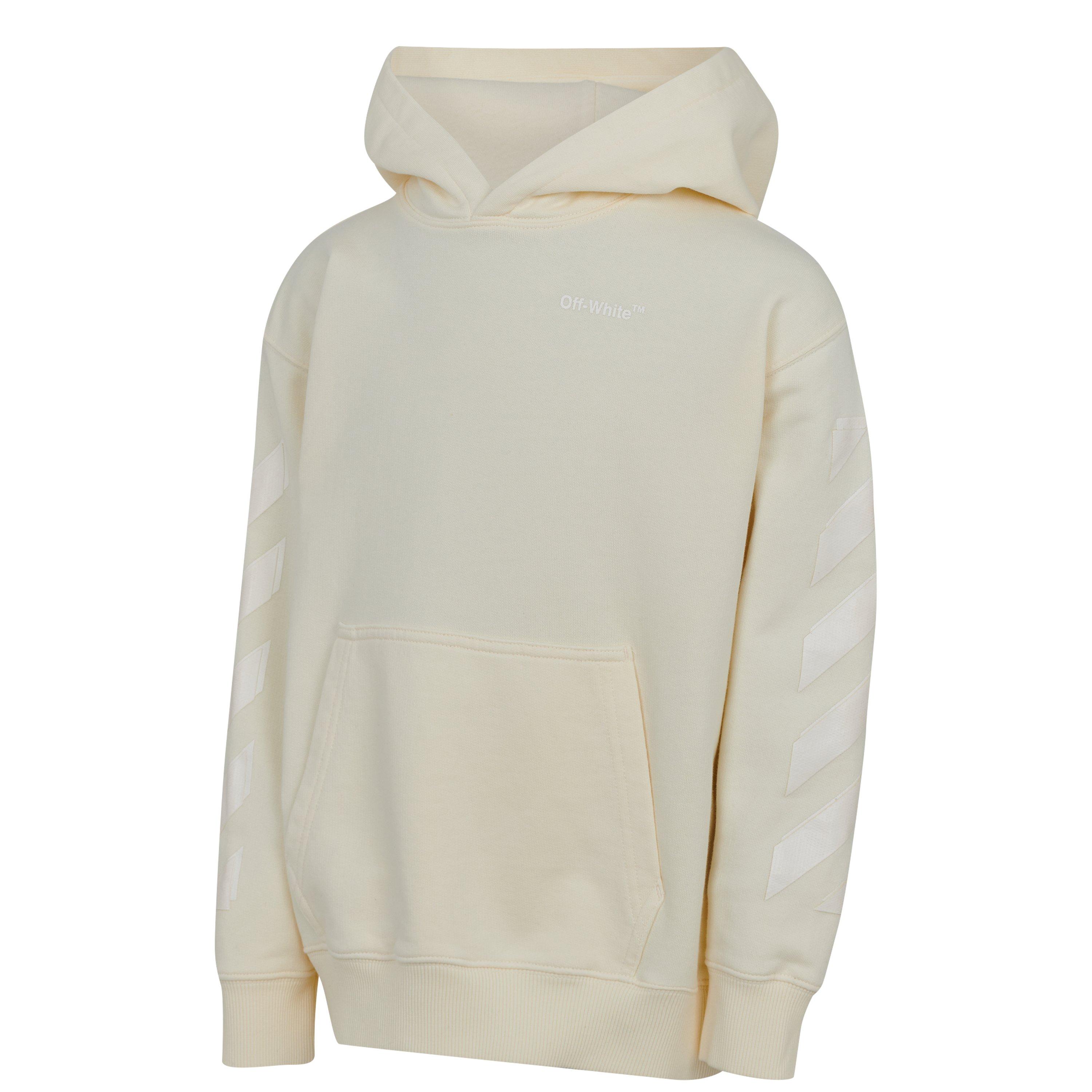 Off White 0303 - Off White - Unisex Children's Arrow Hoodie, Signature Four-Arrow Logo - 3