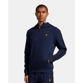 Lyle and Scott Sport Lyle Tape Hoodie Mens