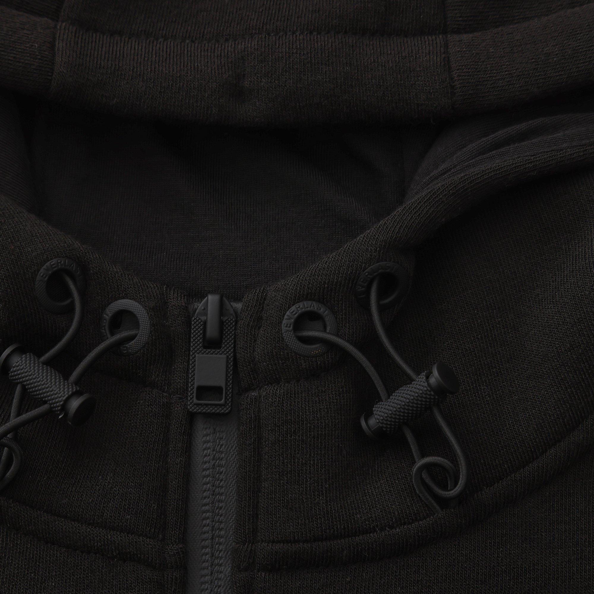Black - Everlast - Premium Zip  Hoodie Mens - 6