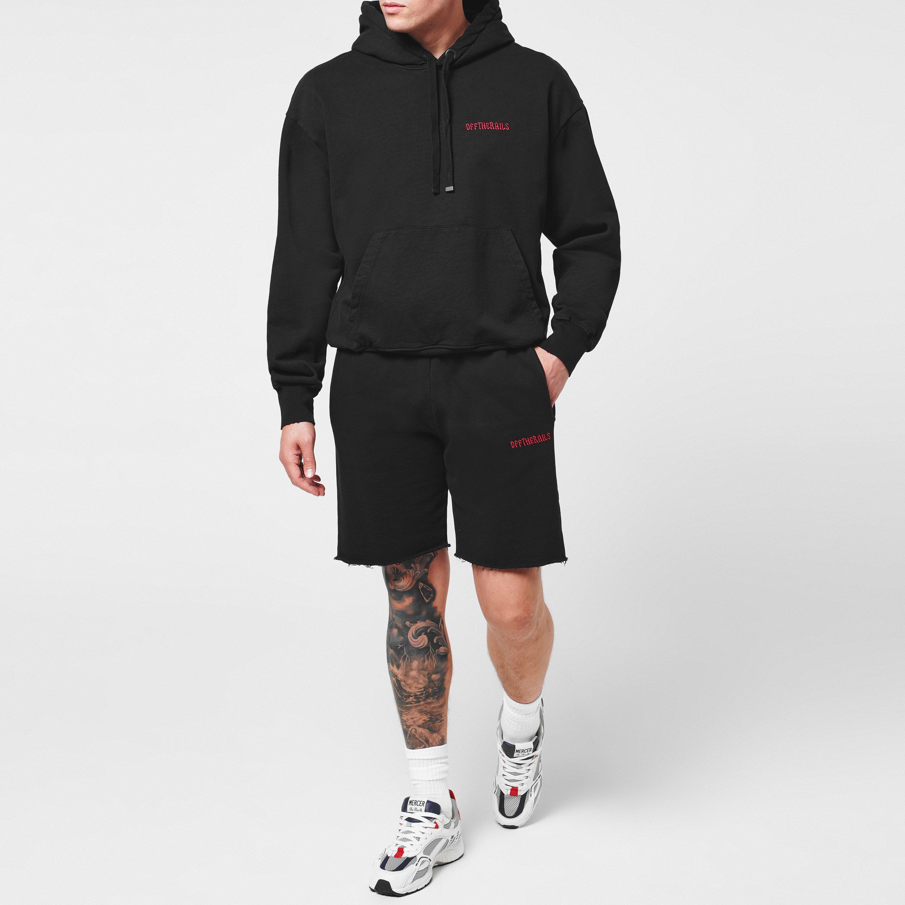 Black - Off The Rails - Heavy Metal Hoodie - 3