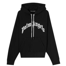 Palm Angels Curved Logo Hoodie