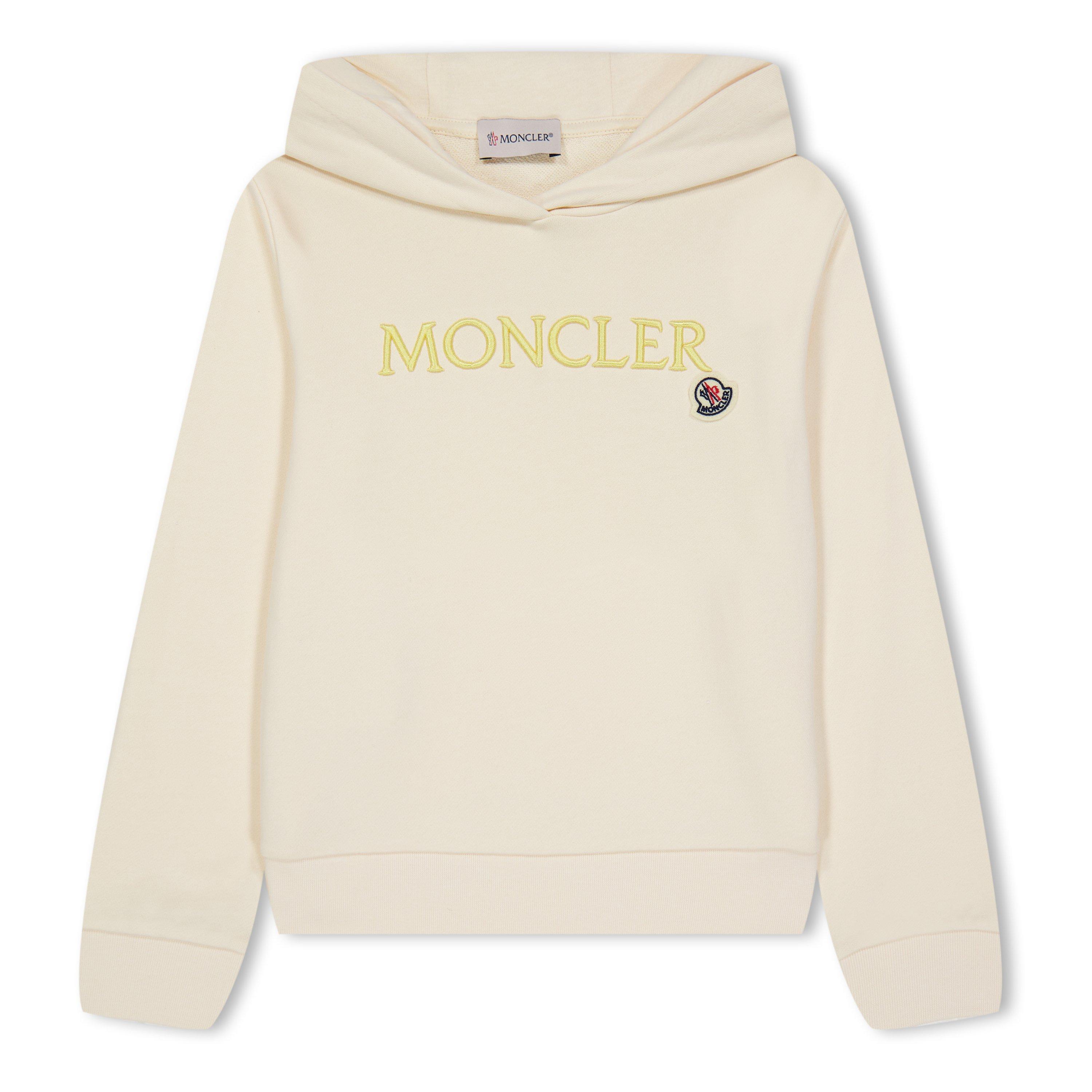 MONCLER / Logo Hoodie Lemon 12A Men's Moncler Sweatshirts